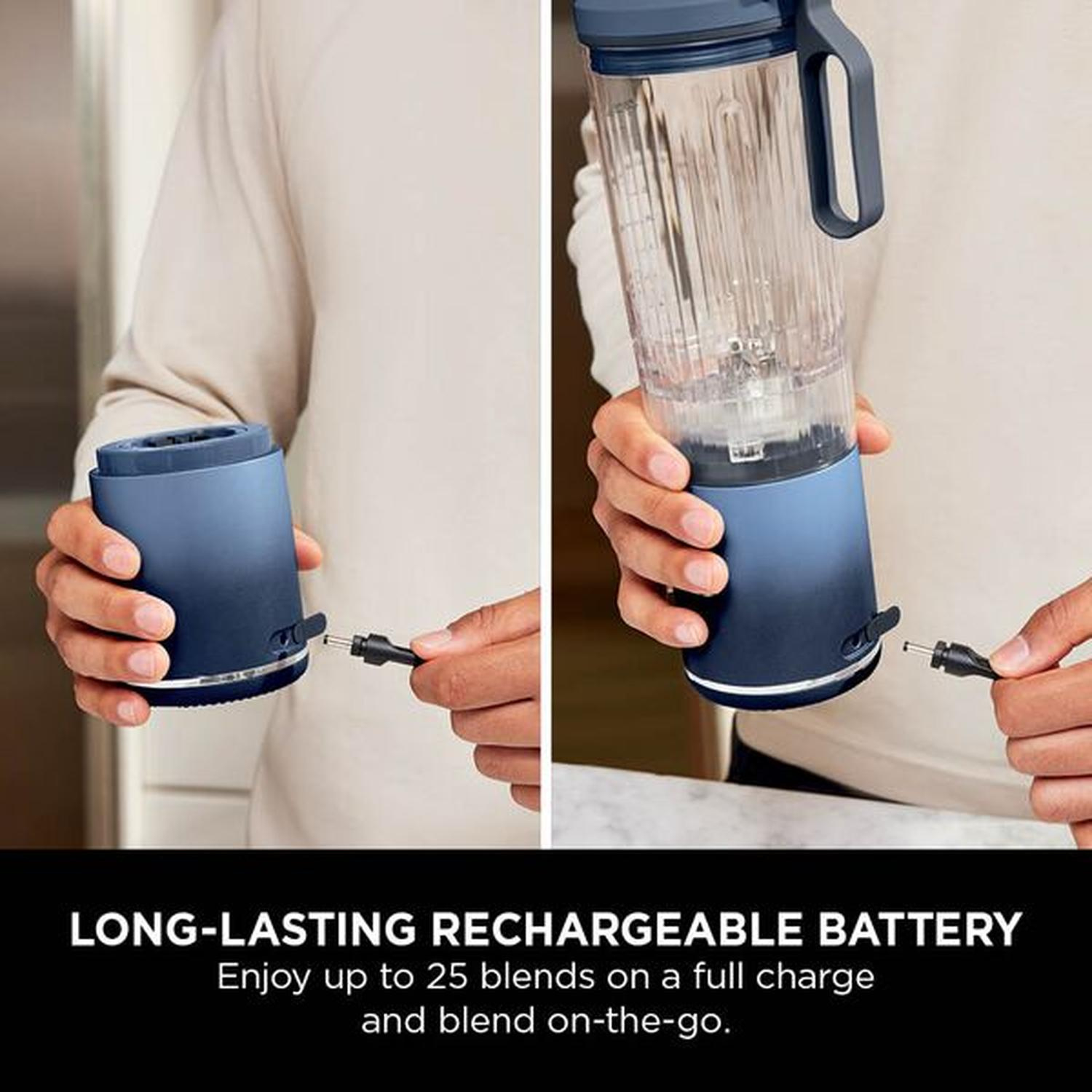 Ninja BC251UKNV Compact Portable Rechargeable Blender - Navy thumbnail image