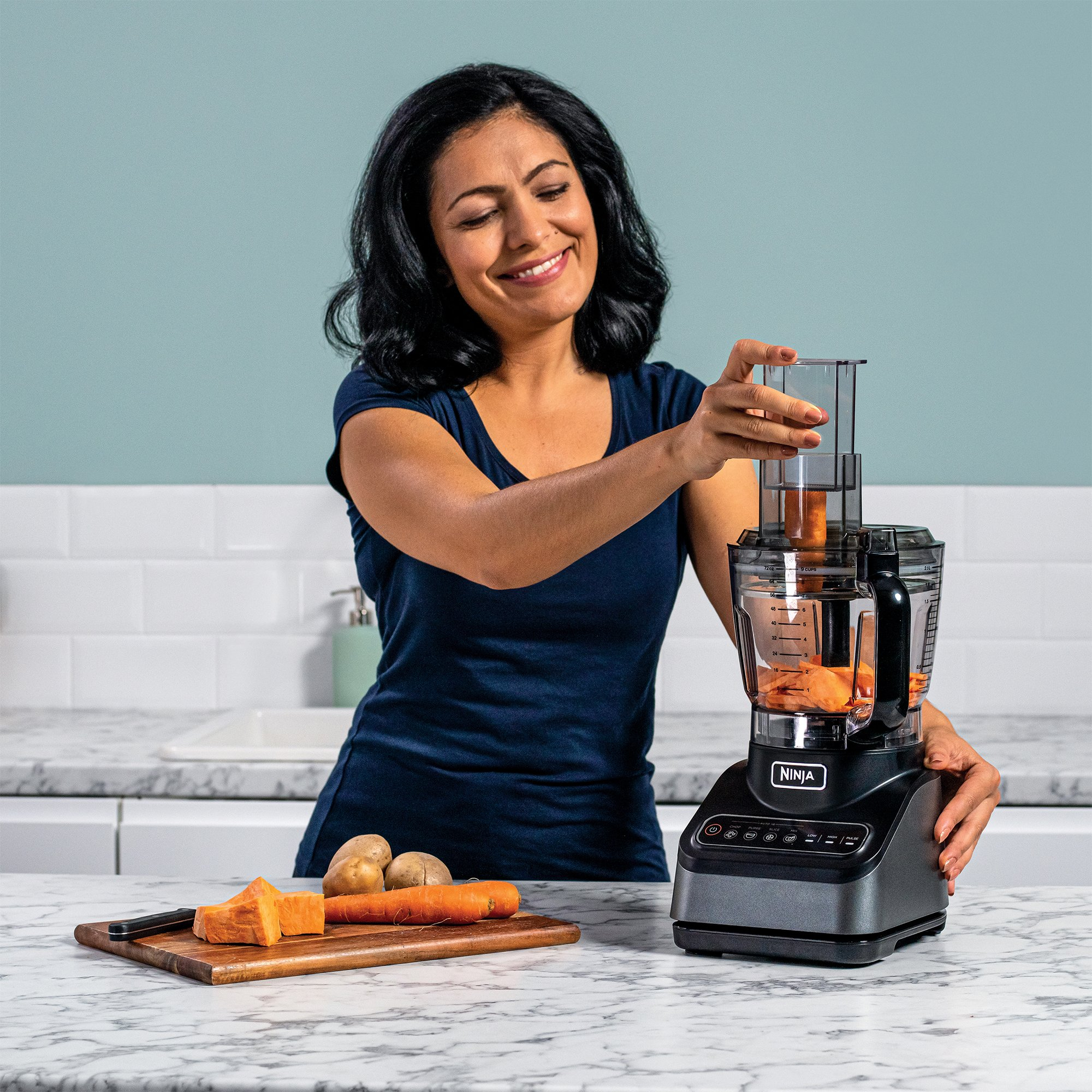 Ninja BN650UK Food Processor-Silver thumbnail image