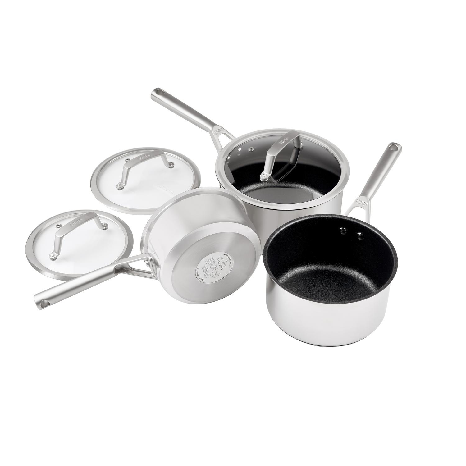 Ninja C63000UK Cookware 3-Piece Set - Stainless thumbnail image