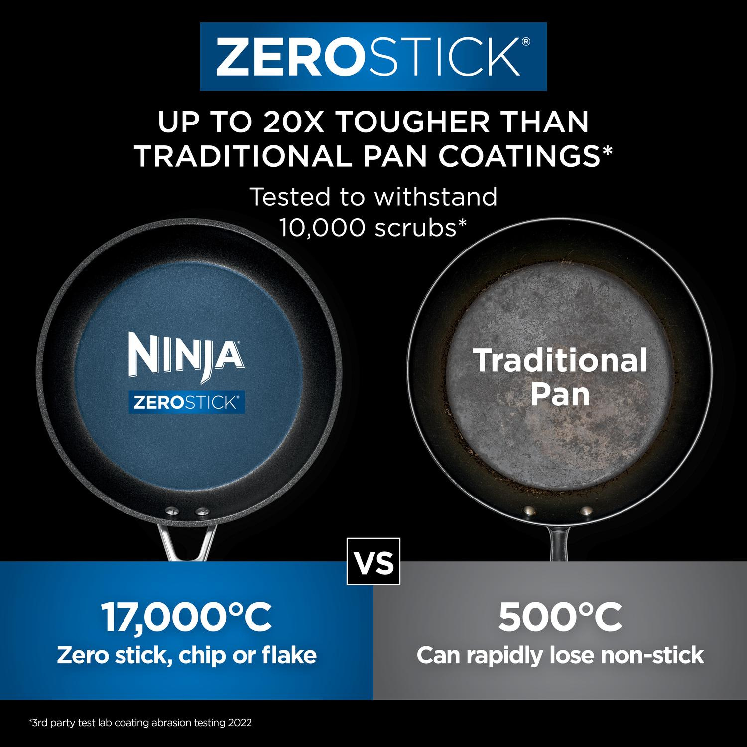 Ninja C63000UK Cookware 3-Piece Set - Stainless thumbnail image