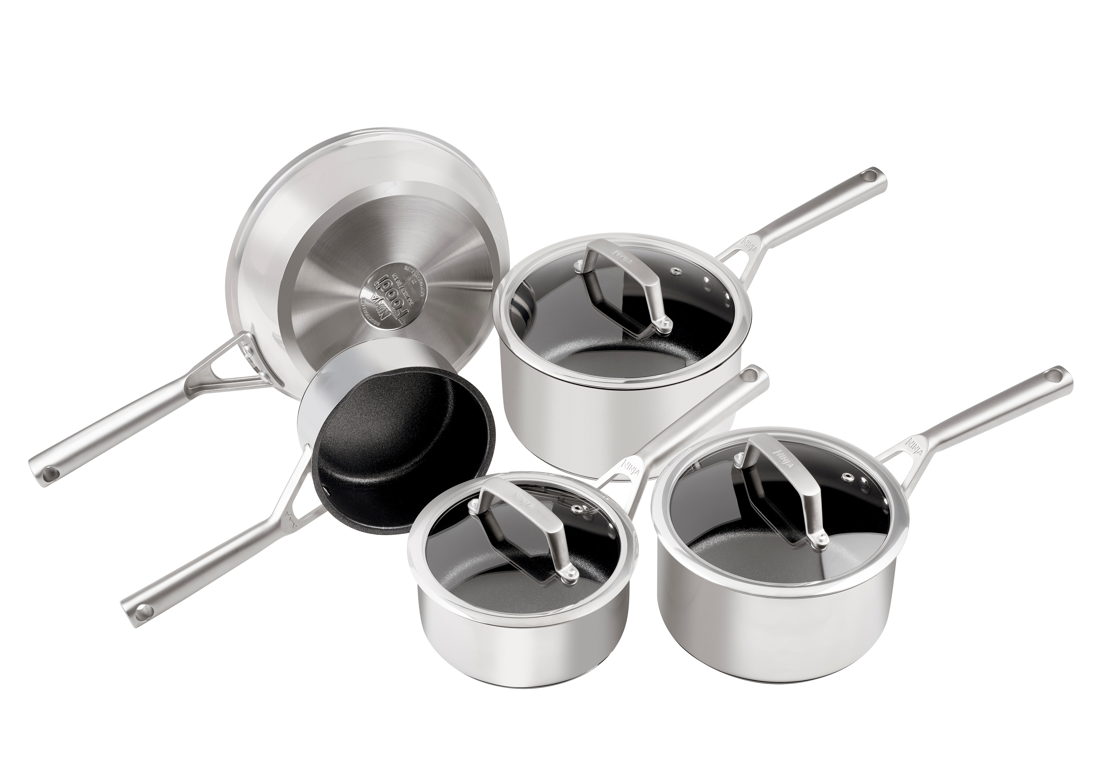 Ninja C65000UK Cookware 5-Piece Set - Stainless thumbnail image
