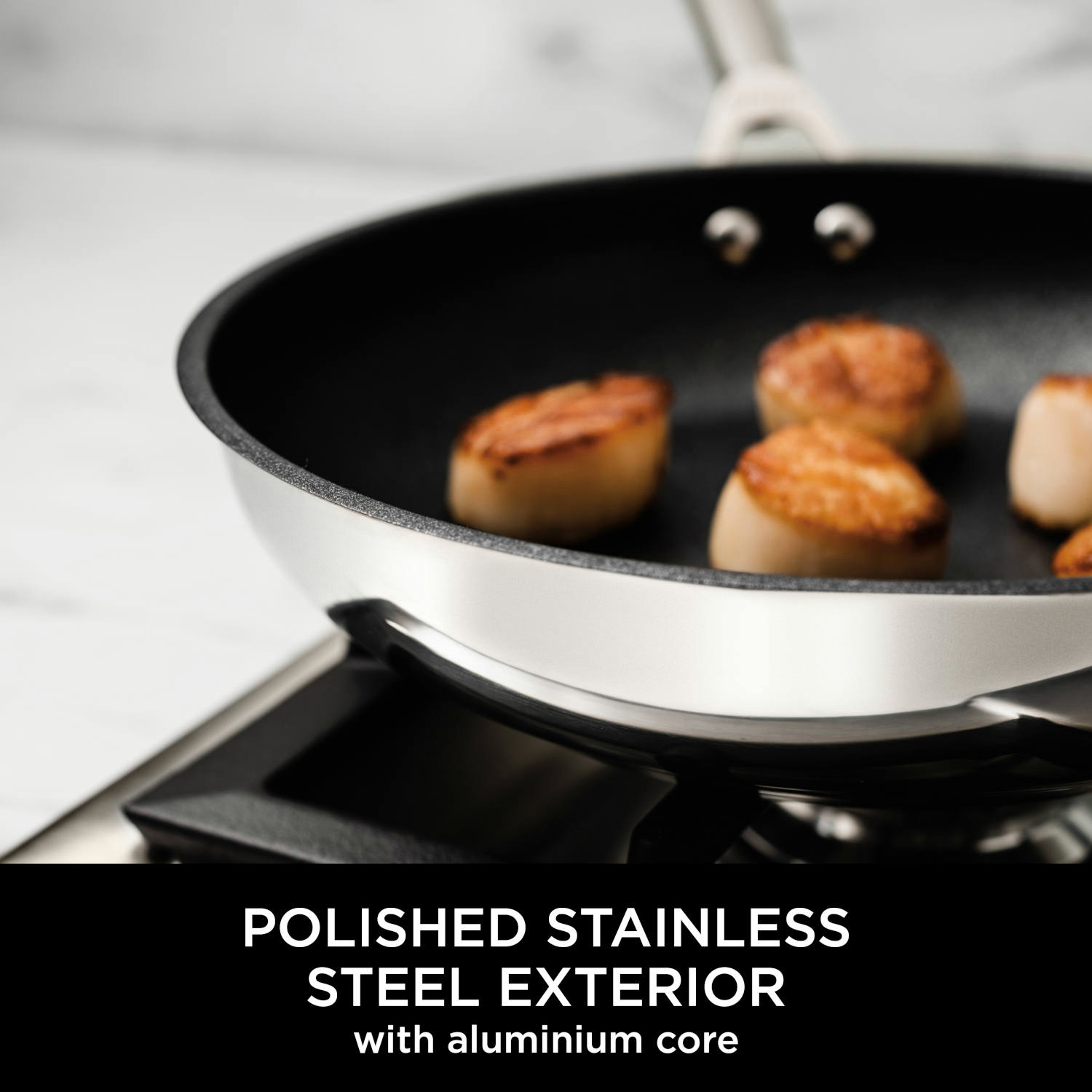 Ninja C65000UK Cookware 5-Piece Set - Stainless thumbnail image
