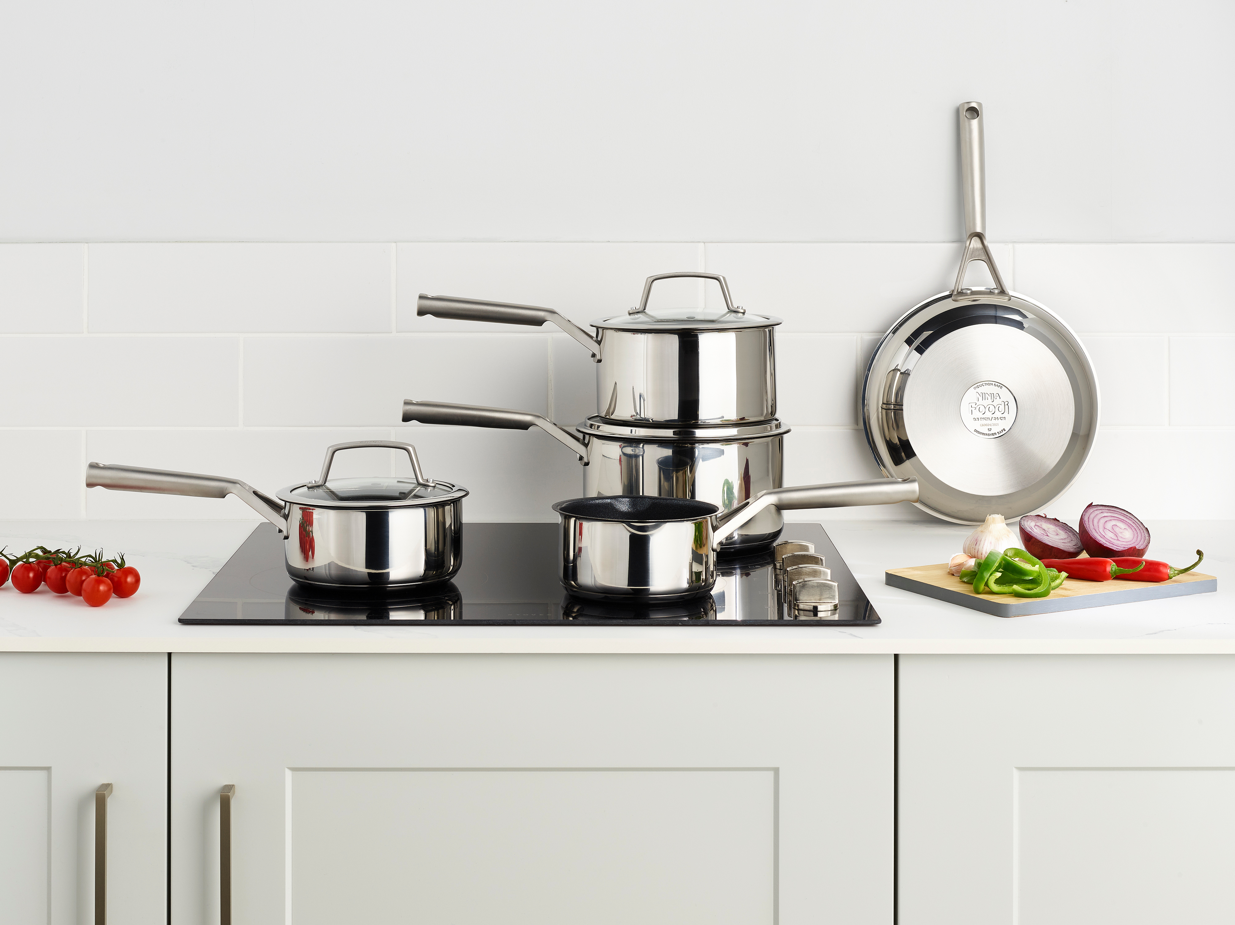 Ninja C65000UK Cookware 5-Piece Set - Stainless thumbnail image