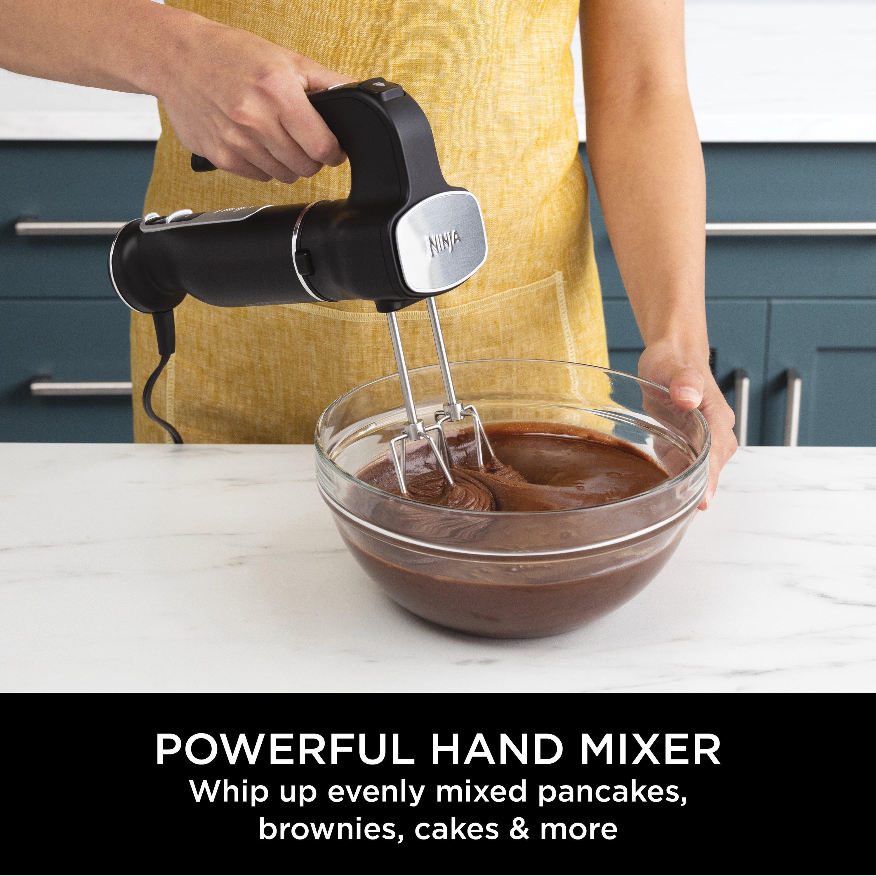 Ninja CI100UK Foodi 3-in-1 Hand Blender- Mixer & Chopper - Black thumbnail image