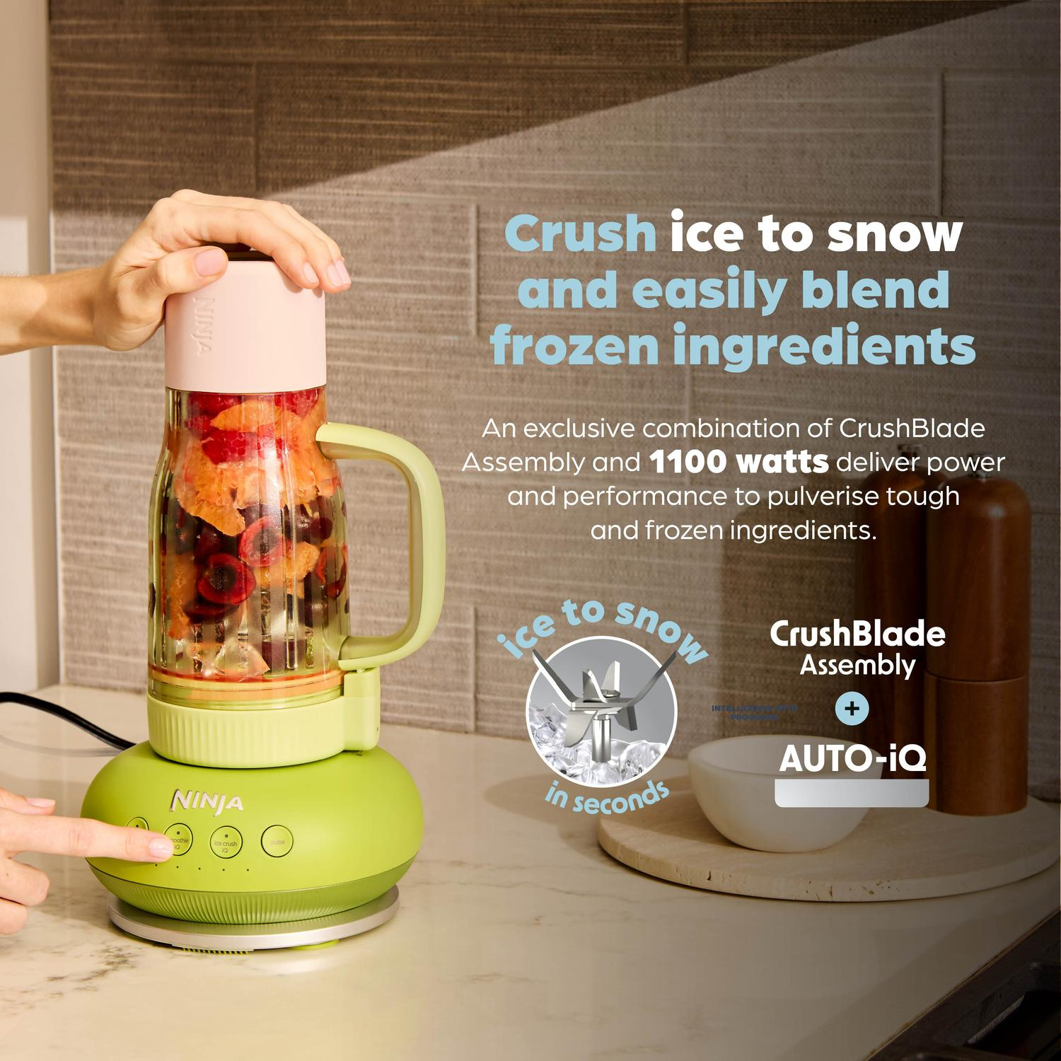 Ninja DB351UKCY Ninja BlendBoss Tumbler Blender - Cyber Space thumbnail image