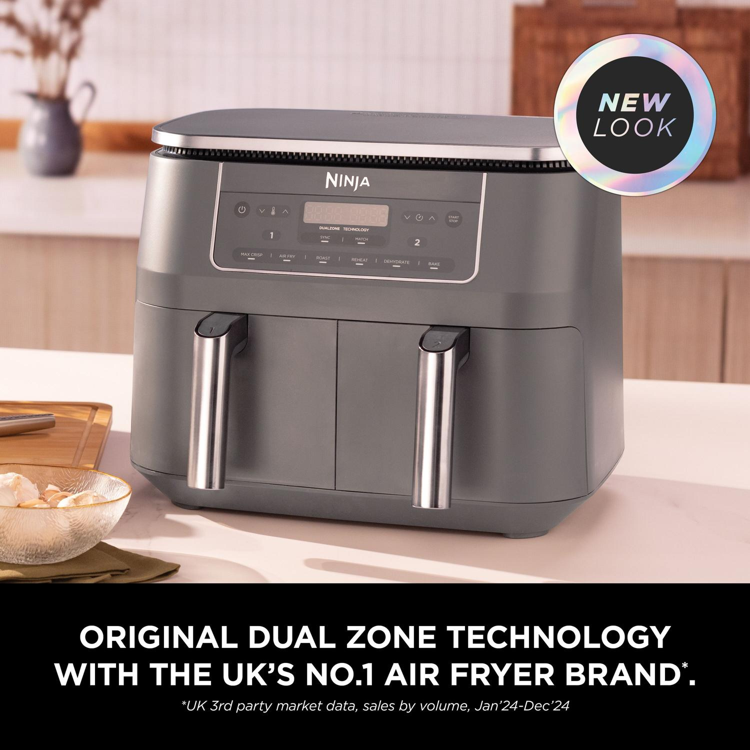 Ninja DZ300UK 7.6 litre 6-in-1 Dual Zone Air Fryer thumbnail image