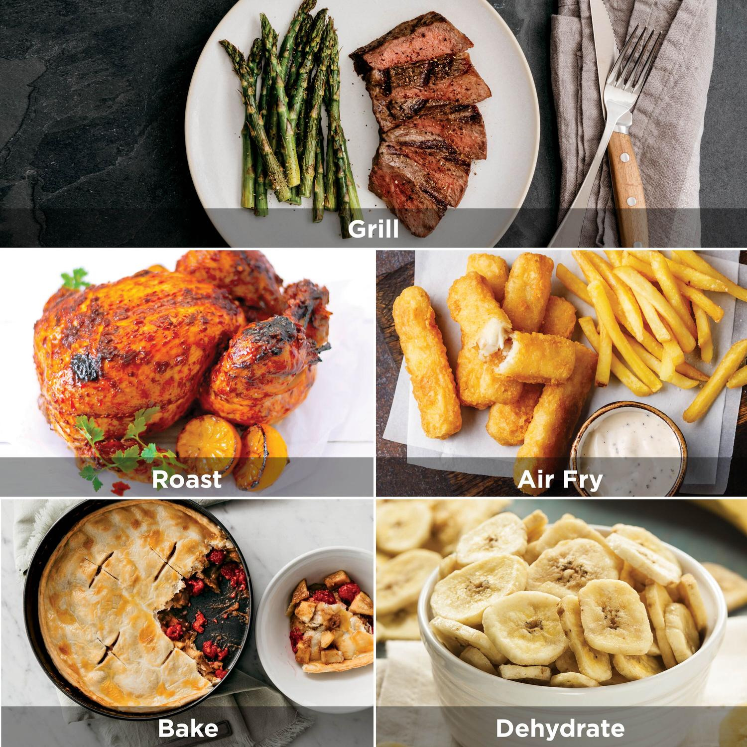 Ninja EG351UK Grill & Air Fryer - Black/Silver thumbnail image