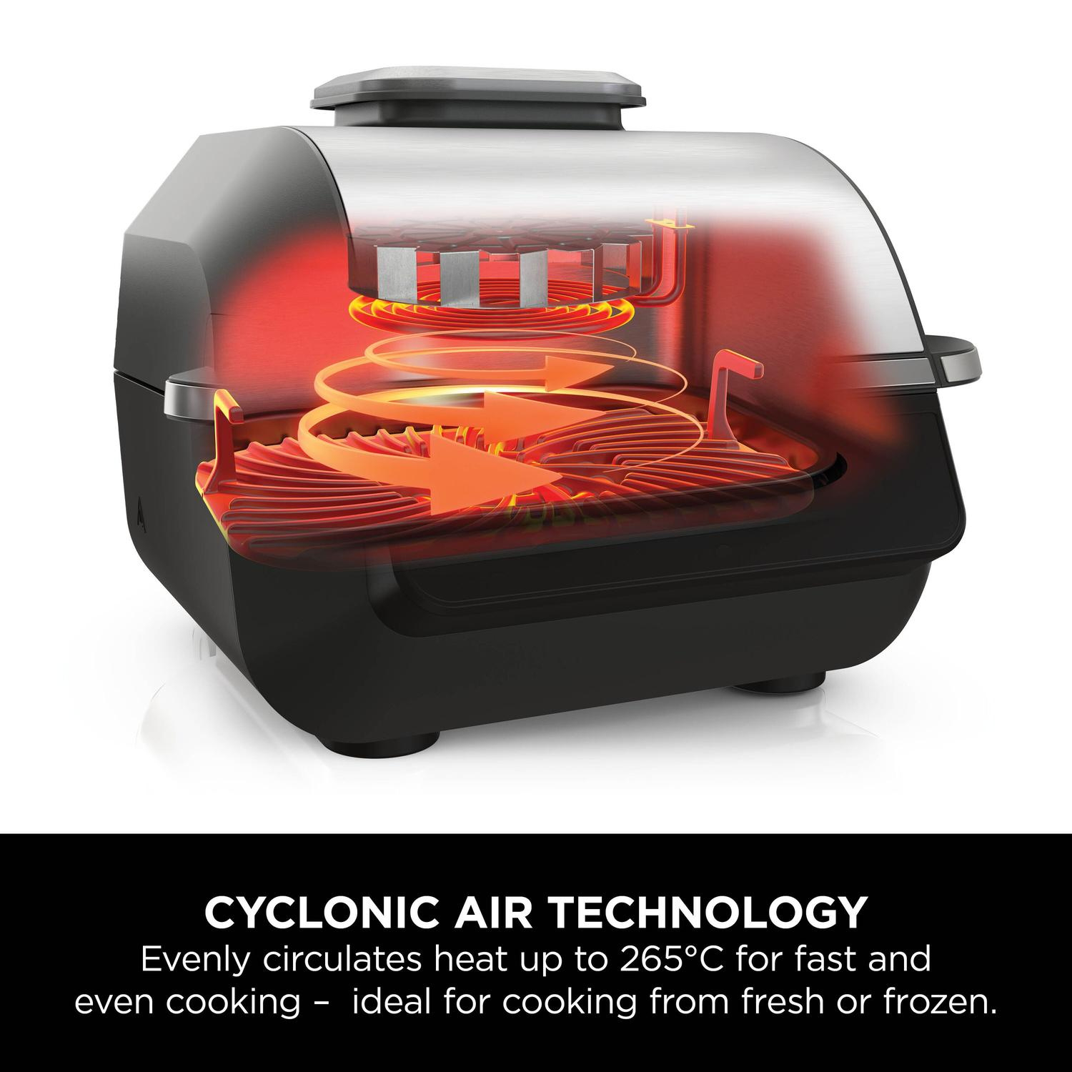 Ninja EG351UK Grill & Air Fryer - Black/Silver thumbnail image
