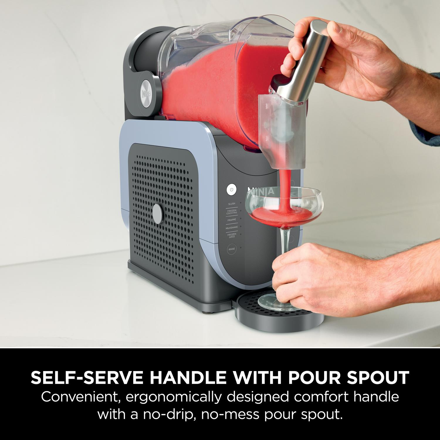 Ninja FS301UK SLUSHi Frozen Drink Maker - Arctic Blue- Grey thumbnail image