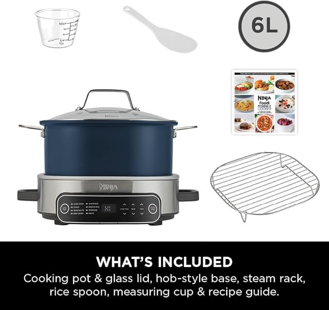 Ninja MC1101UK Foodi 8-in-1 6L PossibleCooker - Midnight Blue thumbnail image