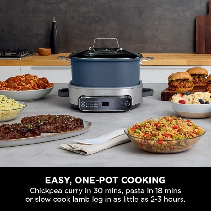 Ninja MC1101UK Foodi 8-in-1 6L PossibleCooker - Midnight Blue thumbnail image