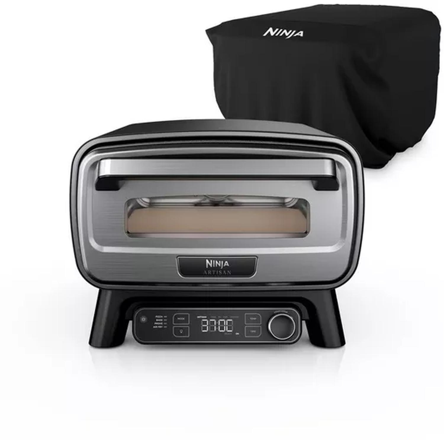 Ninja MO203UK Artisan Outdoor Pizza & Air Fry Oven with Cover - Grey thumbnail image