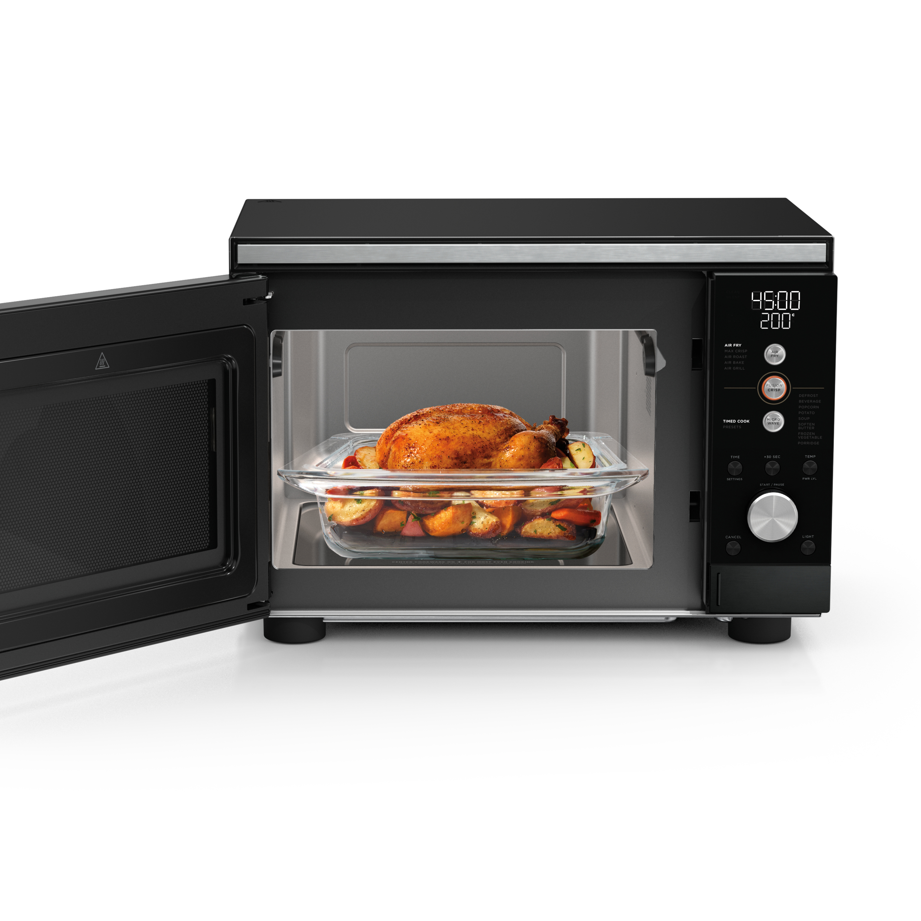 Ninja MW101UKBK1 CRISPi Microwave, Air Fryer & Oven with FusionCrisp Technology - Black thumbnail image