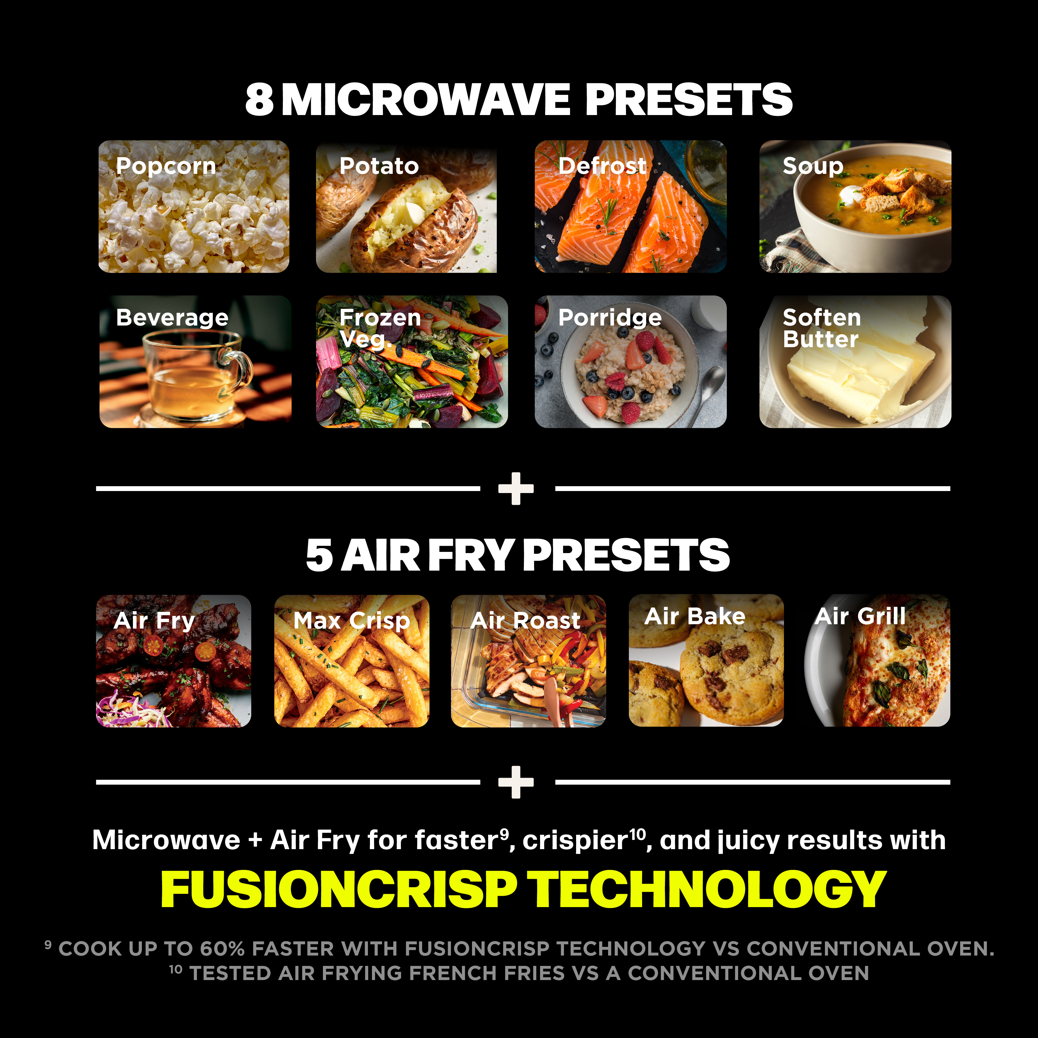 Ninja MW101UKBK1 CRISPi Microwave, Air Fryer & Oven with FusionCrisp Technology - Black thumbnail image