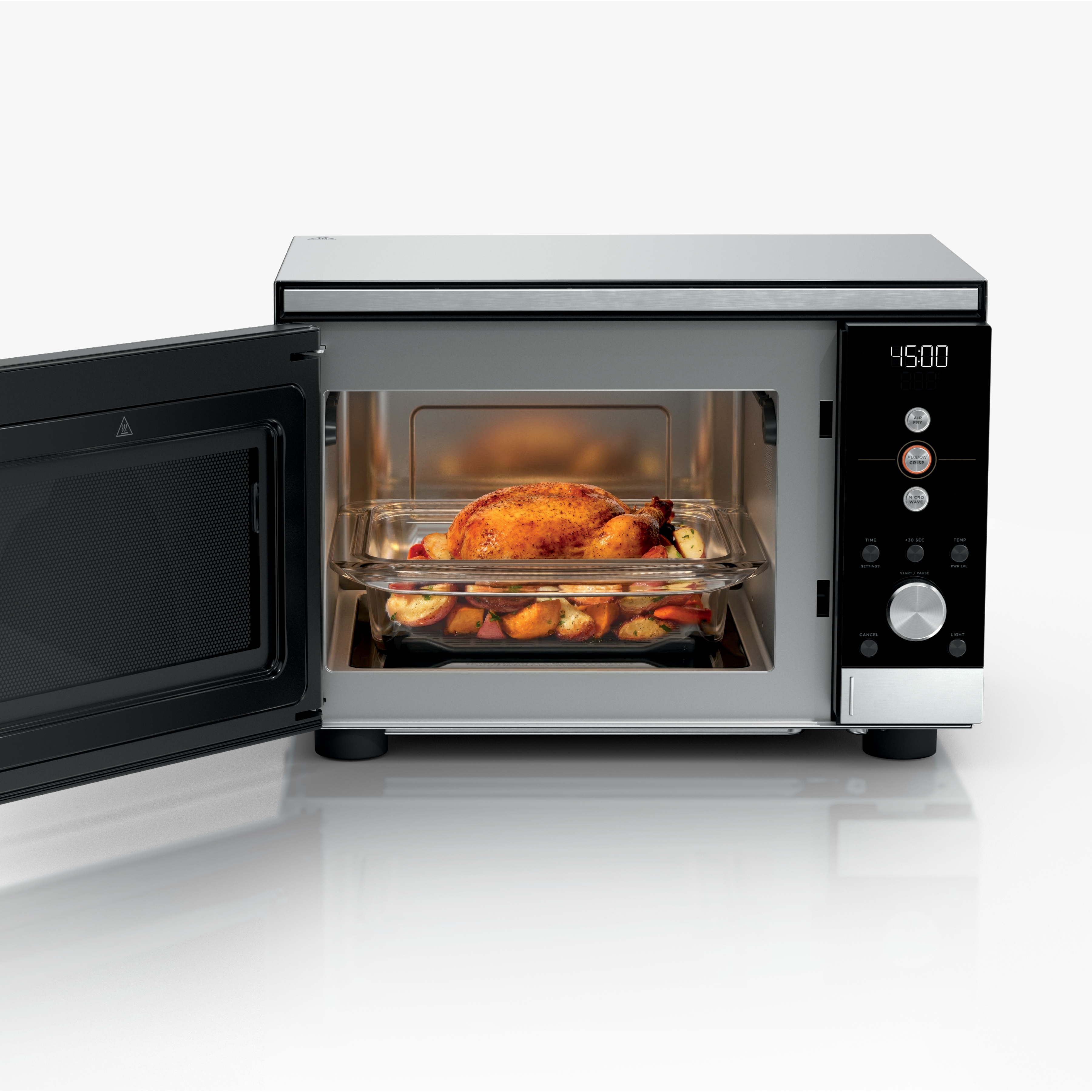 Ninja MW101UK CRISPi Microwave, Air Fryer & Oven with FusionCrisp Technology - Silver thumbnail image