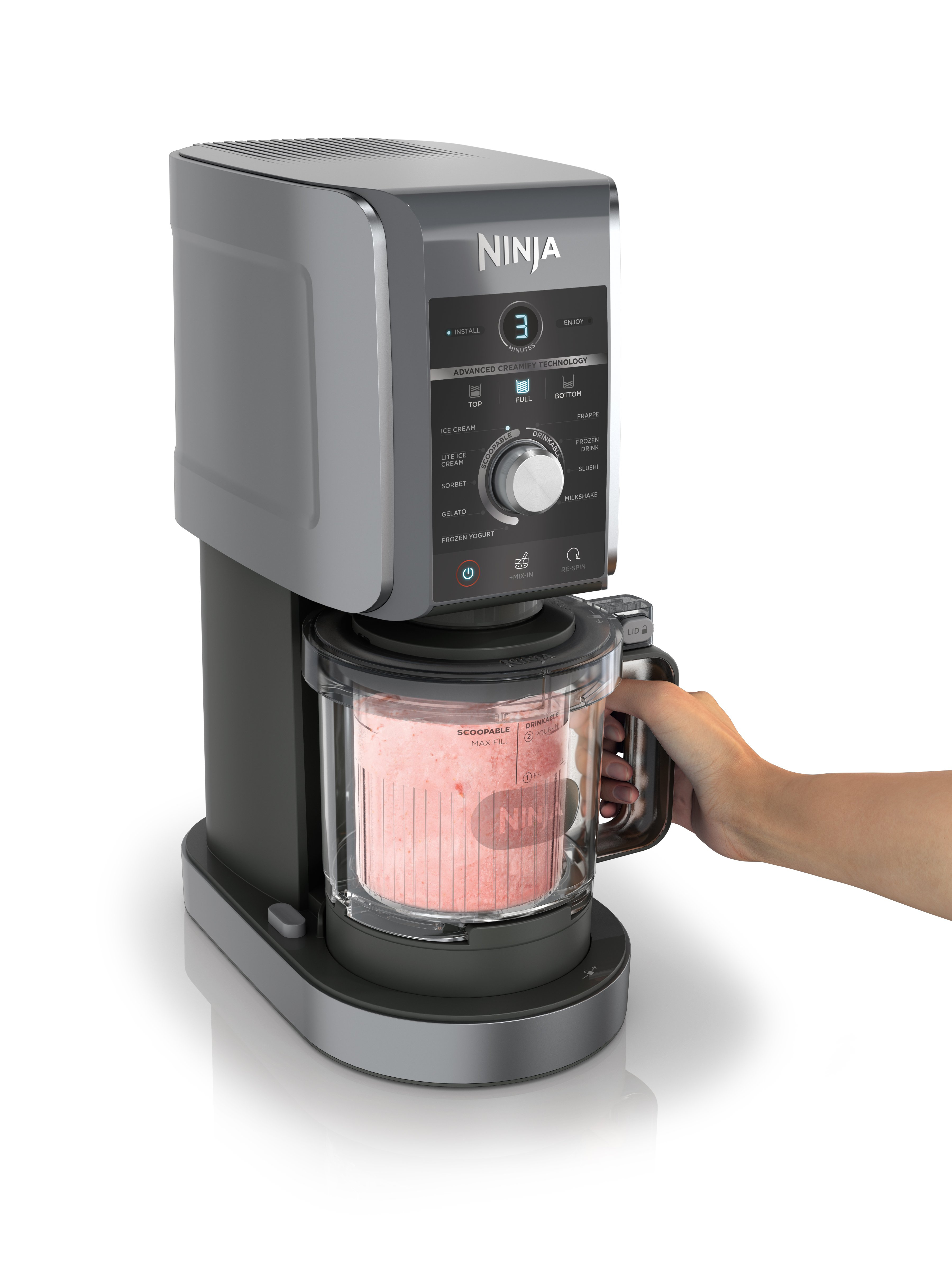 Ninja NC501UK Deluxe 10-in-1 Ice Cream and Frozen Drink Maker - Black thumbnail image