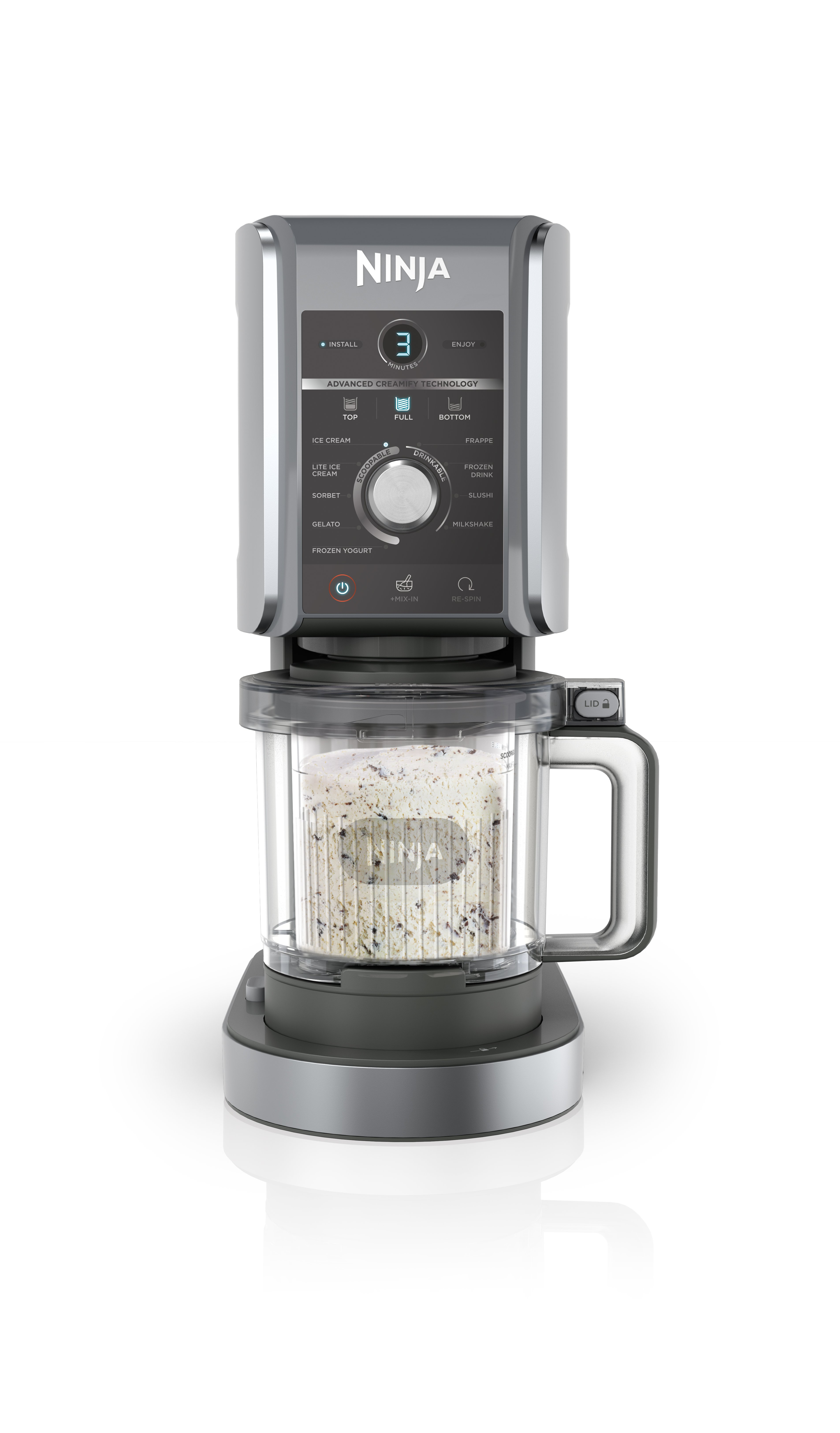 Ninja NC501UK Deluxe 10-in-1 Ice Cream and Frozen Drink Maker - Black thumbnail image