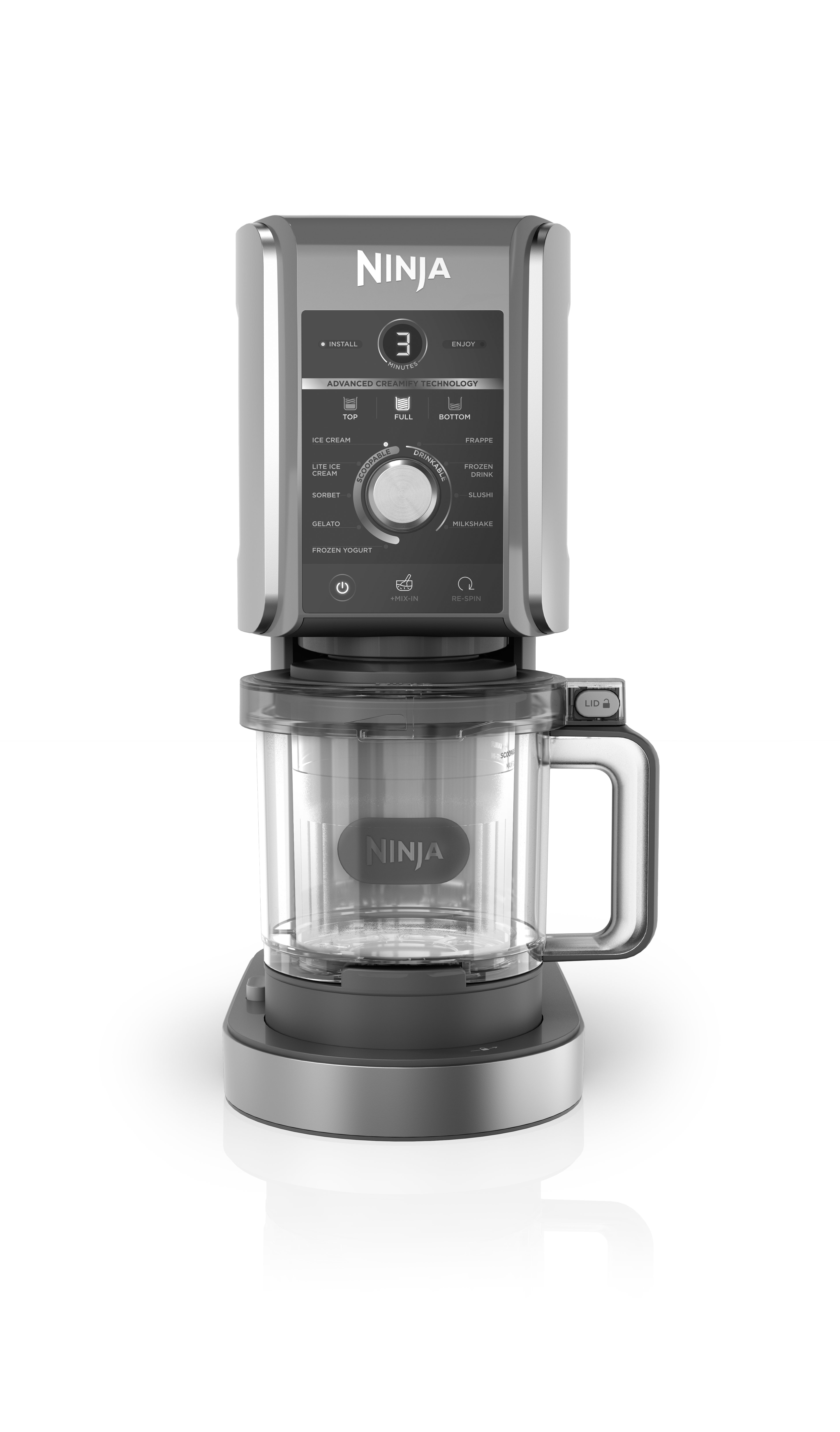 Ninja NC501UK Deluxe 10-in-1 Ice Cream and Frozen Drink Maker - Black thumbnail image