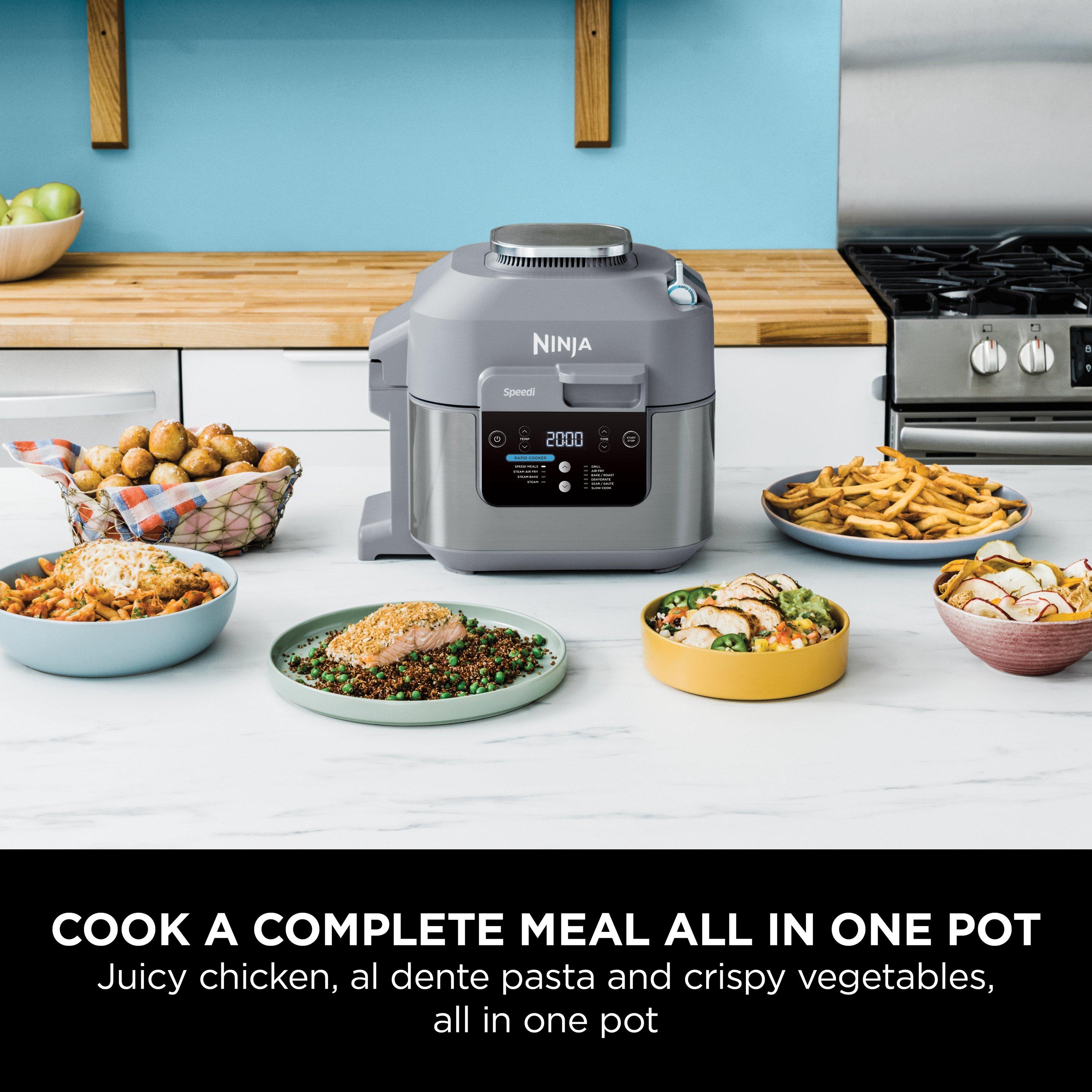 Ninja ON400UK Speedi 10-in-1 Rapid Cooker & Air Fryer - Grey thumbnail image