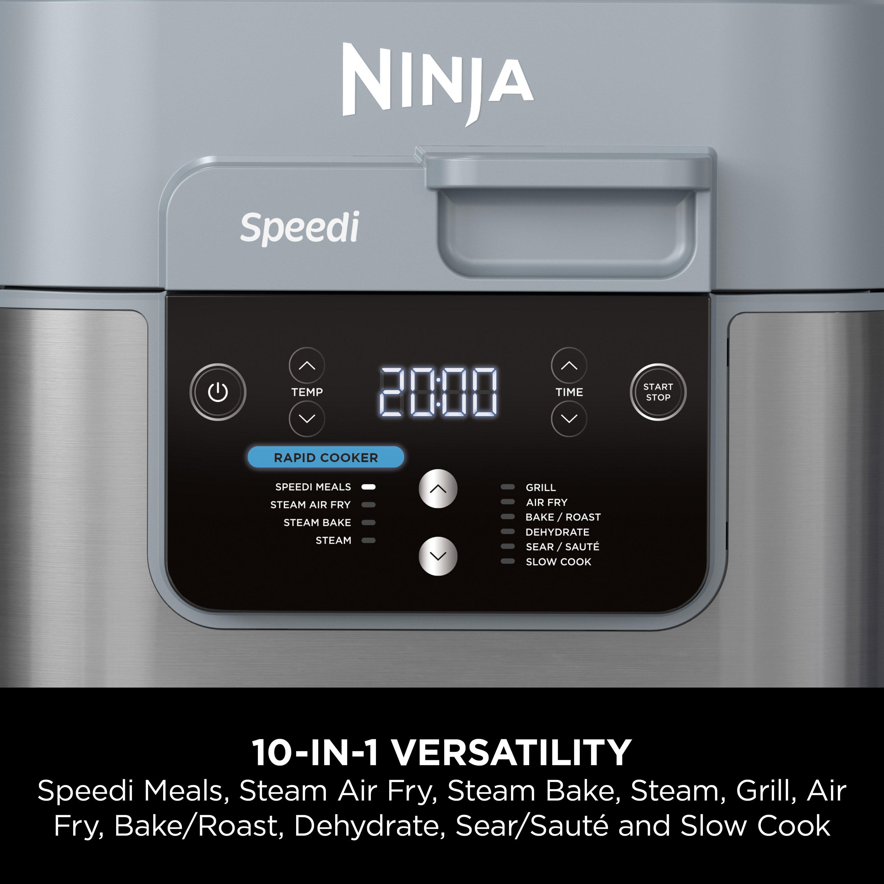 Ninja ON400UK Speedi 10-in-1 Rapid Cooker & Air Fryer - Grey thumbnail image