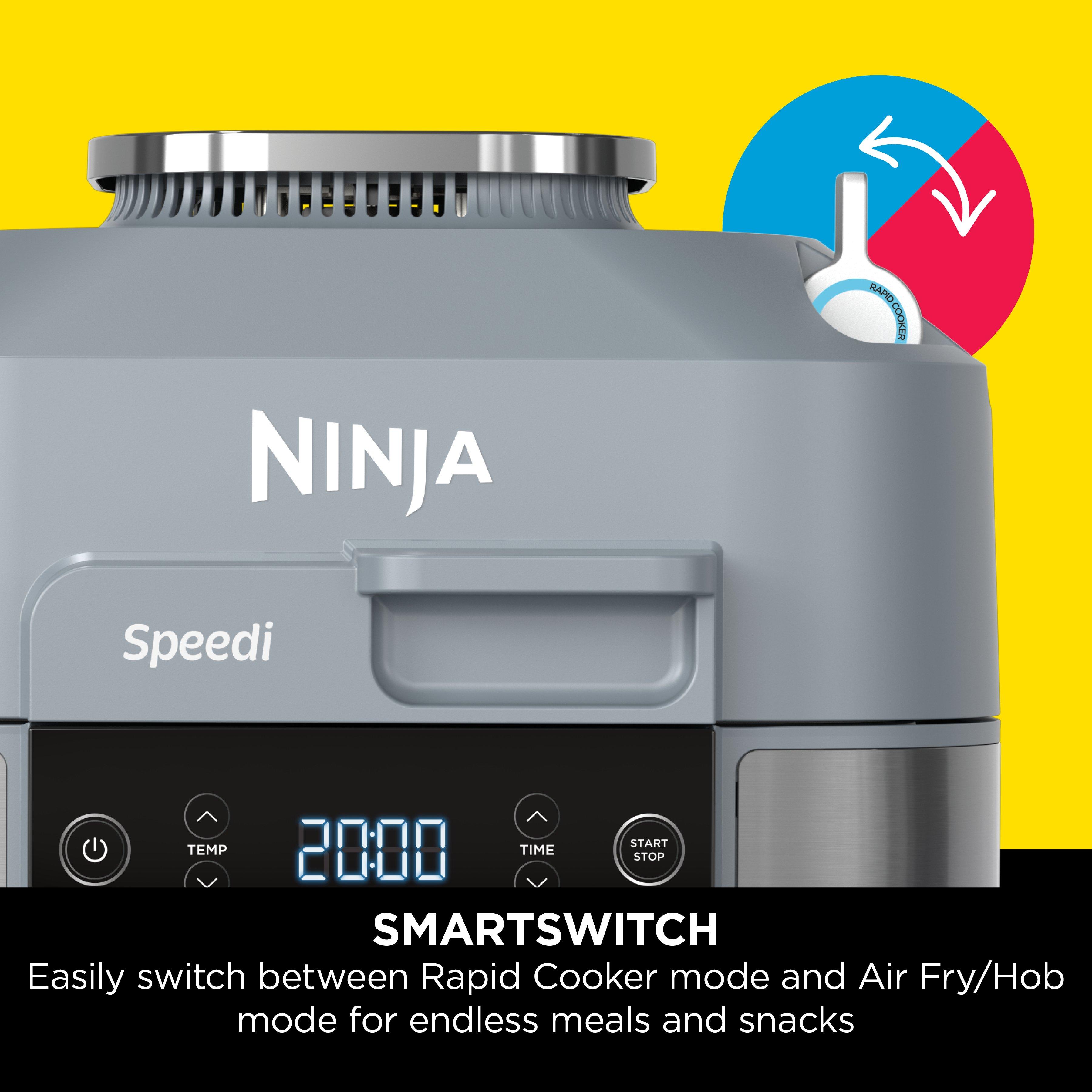 Ninja ON400UK Speedi 10-in-1 Rapid Cooker & Air Fryer - Grey thumbnail image
