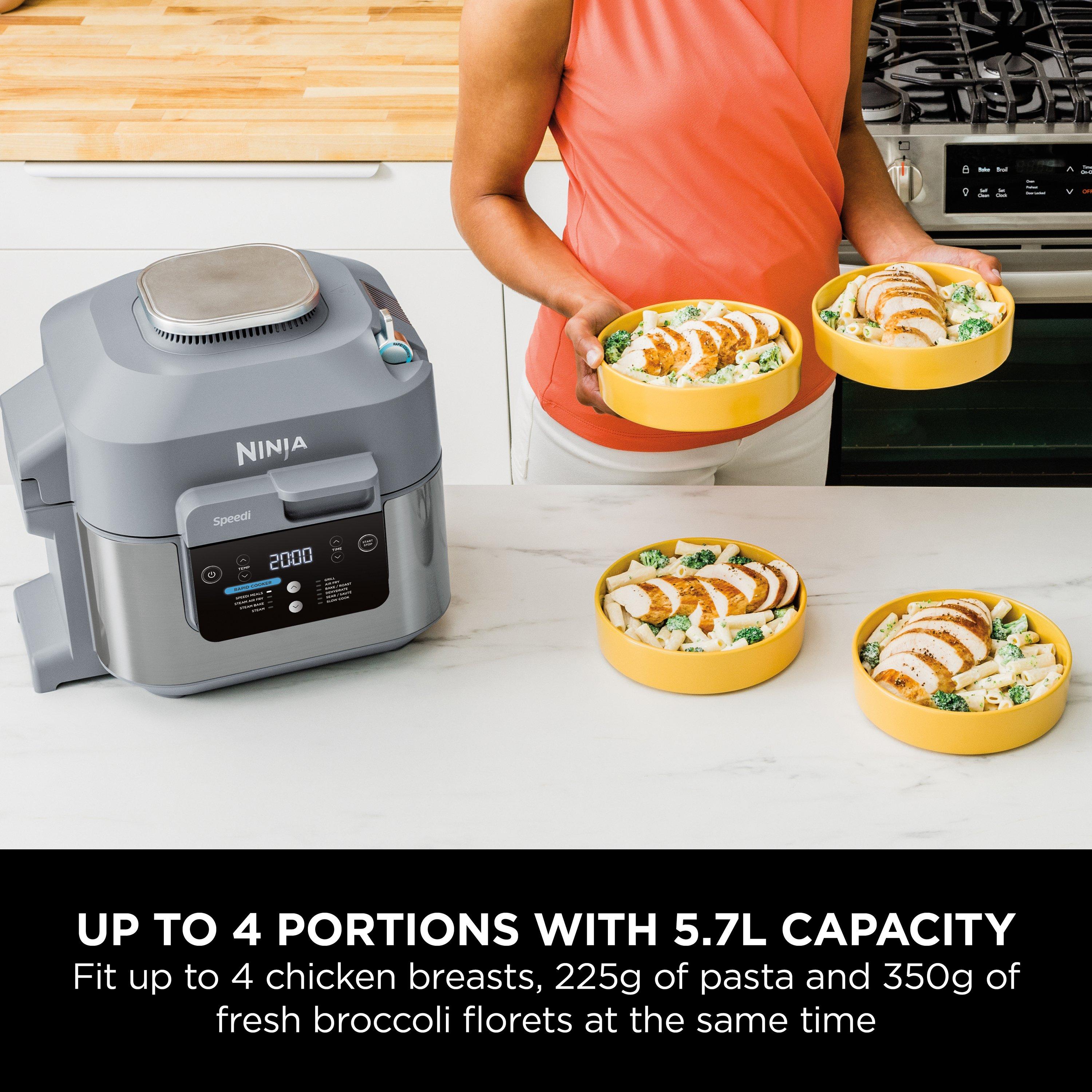 Ninja ON400UK Speedi 10-in-1 Rapid Cooker & Air Fryer - Grey thumbnail image