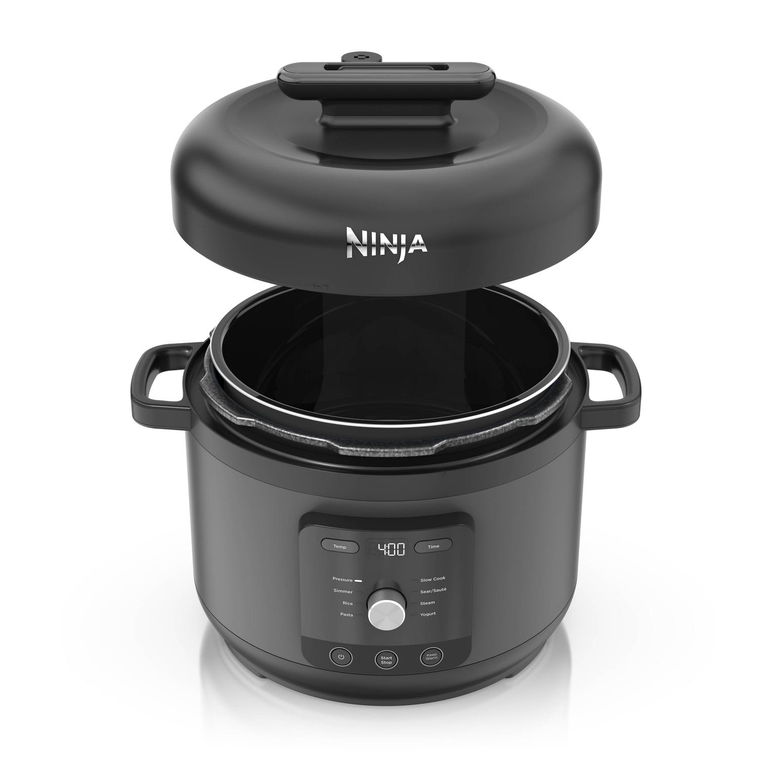 Ninja PC201UK HyperHeat 9-in-1 Pressure & Rice Cooker - Grey / Black thumbnail image