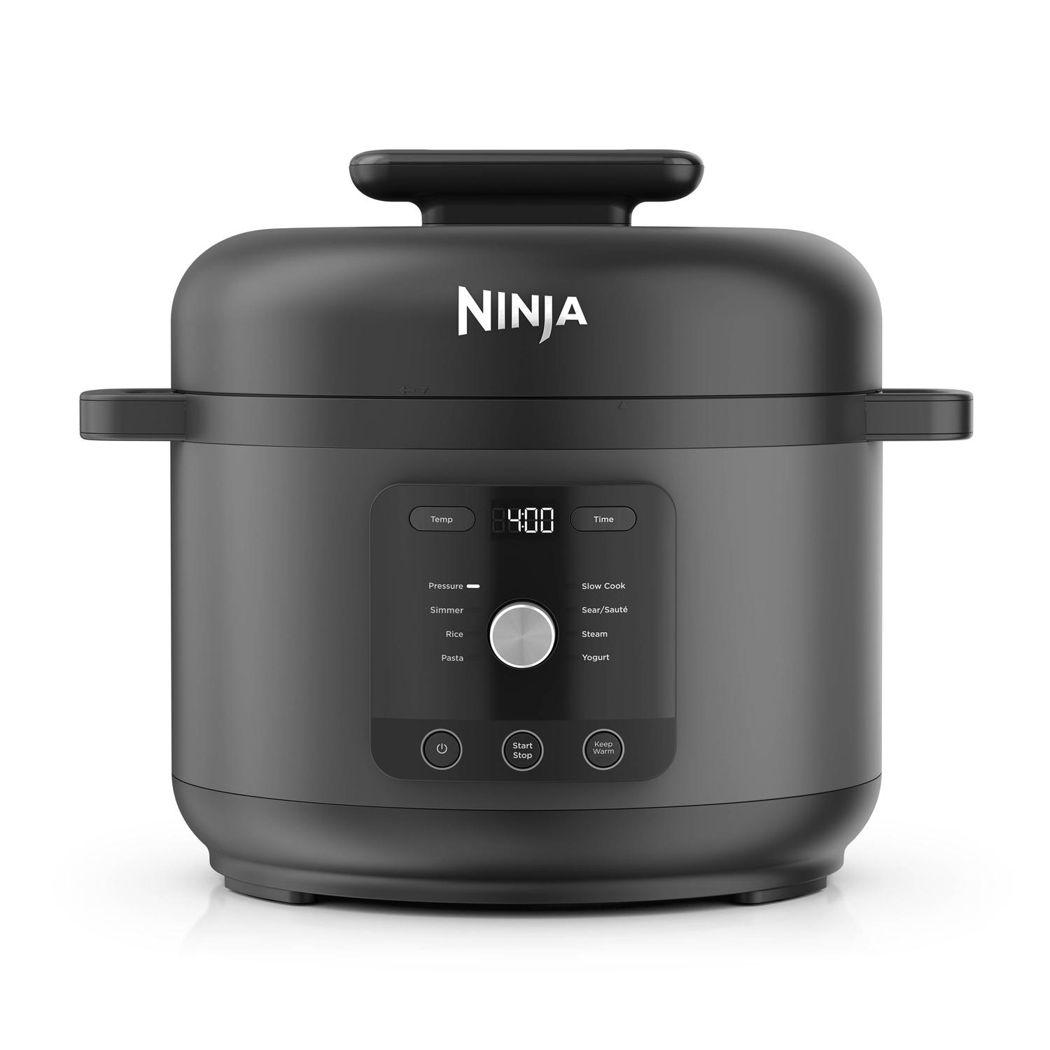 Ninja PC201UK HyperHeat 9-in-1 Pressure & Rice Cooker - Grey / Black thumbnail image