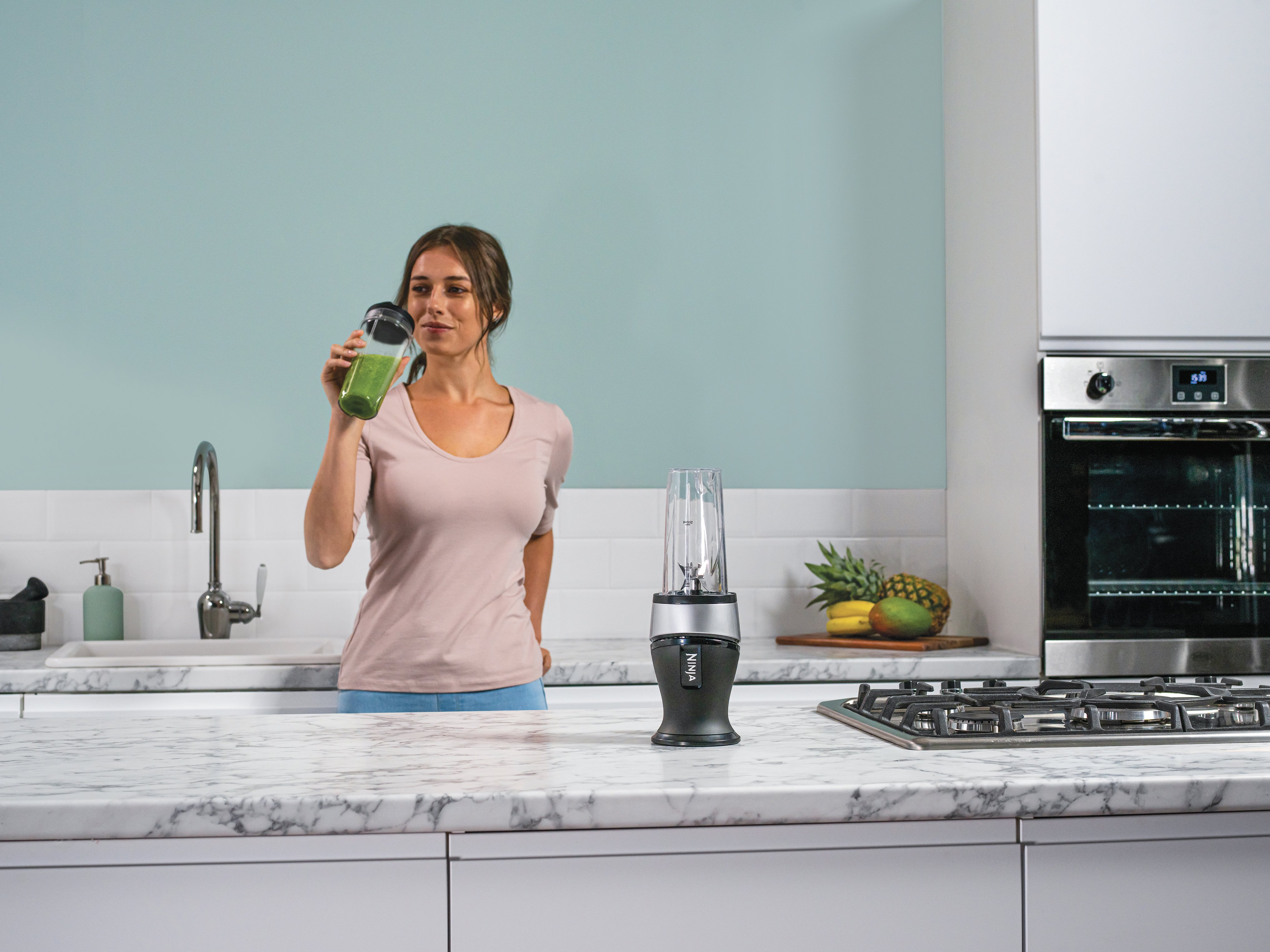 Ninja QB3001UKS Blender and Smoothie Maker - Black/Silver thumbnail image