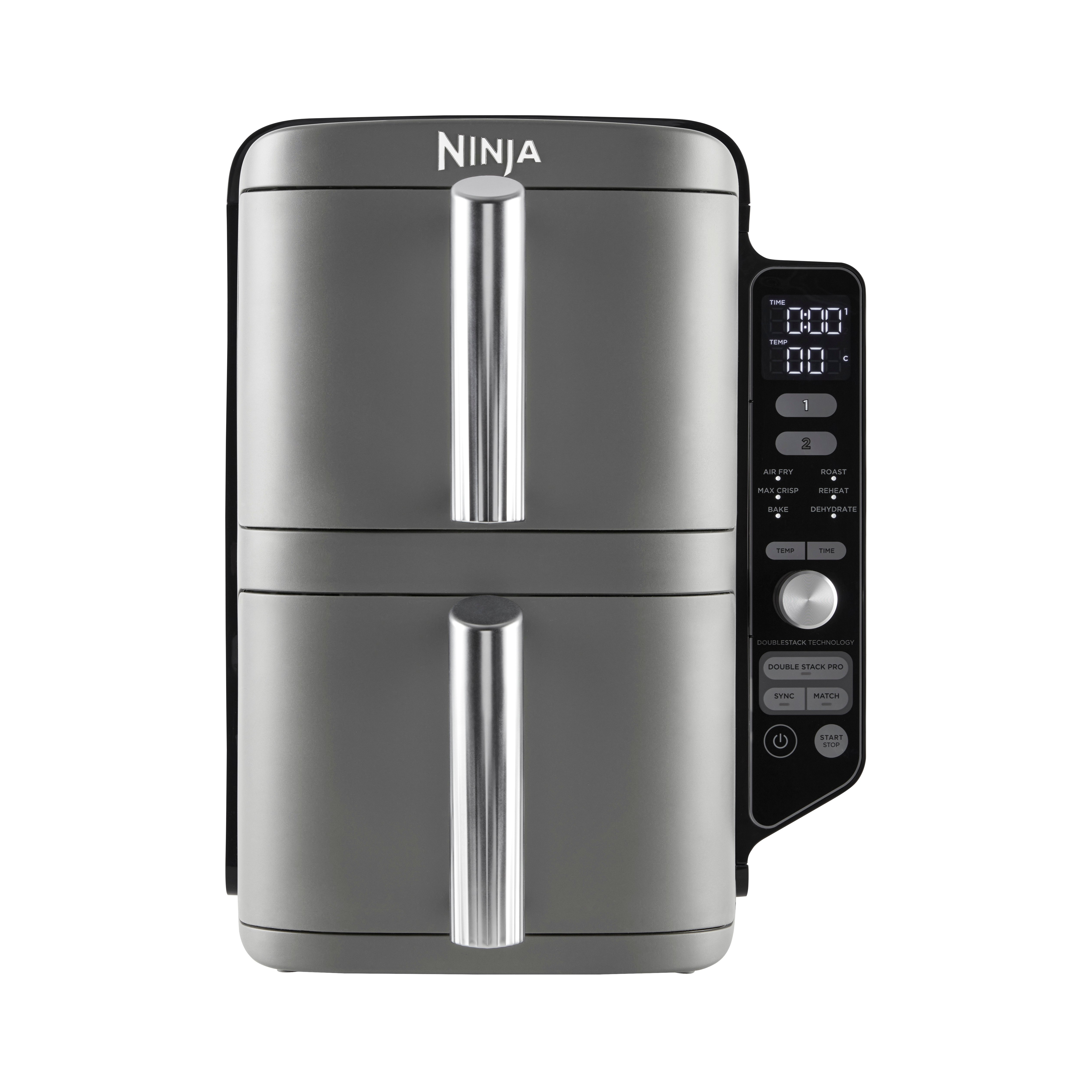 Ninja SL400UK Double Stack XL 2-Drawer 9.5L Air Fryer - Grey thumbnail image