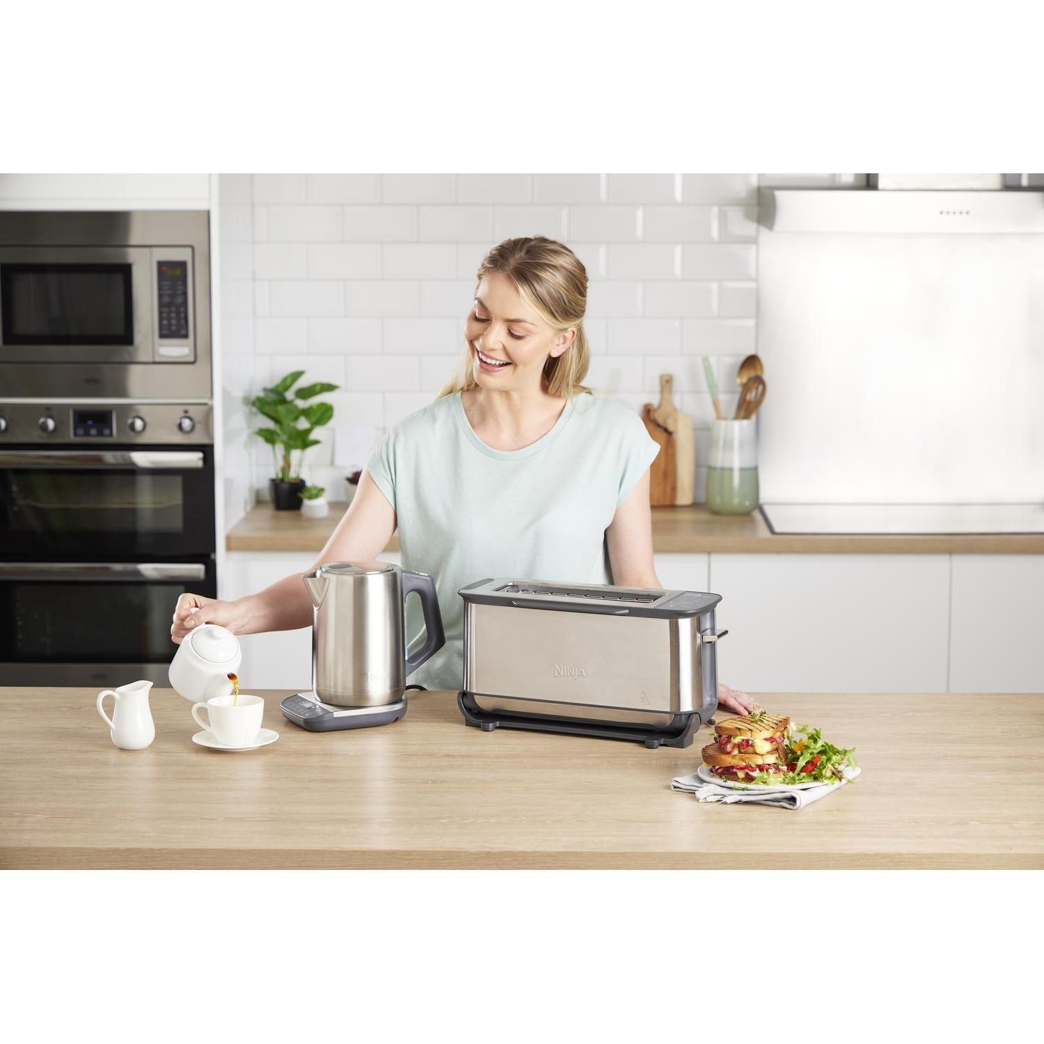 Ninja ST202UK 3-in-1 2 Slice Toaster - Grill and Panini Press  thumbnail image