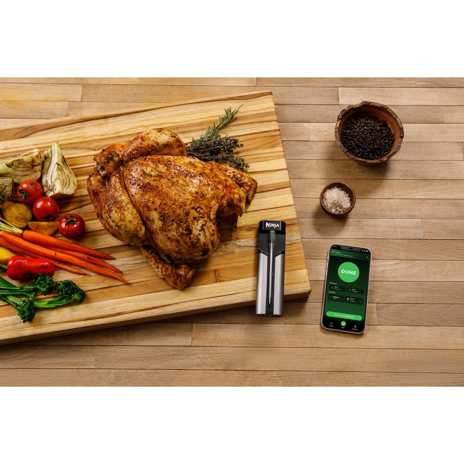 Ninja WP100EU ProChef Wireless Cooking Thermometer - Black/Silver thumbnail image