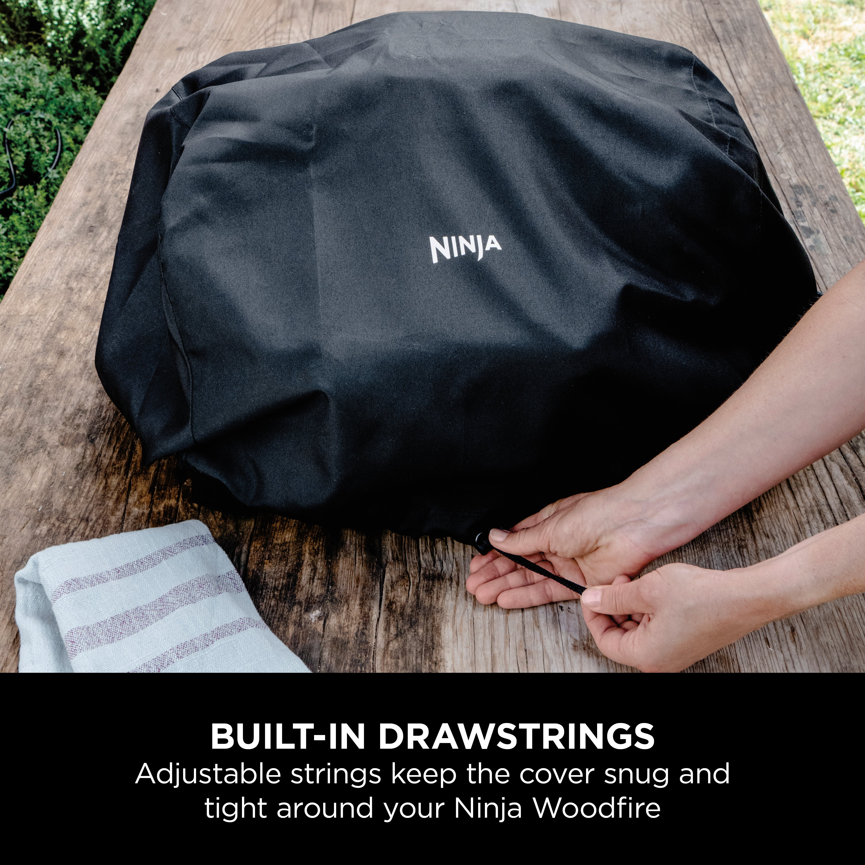 Ninja XSKCOVEREUUK Woodfire Electric BBQ Cover - Black thumbnail image