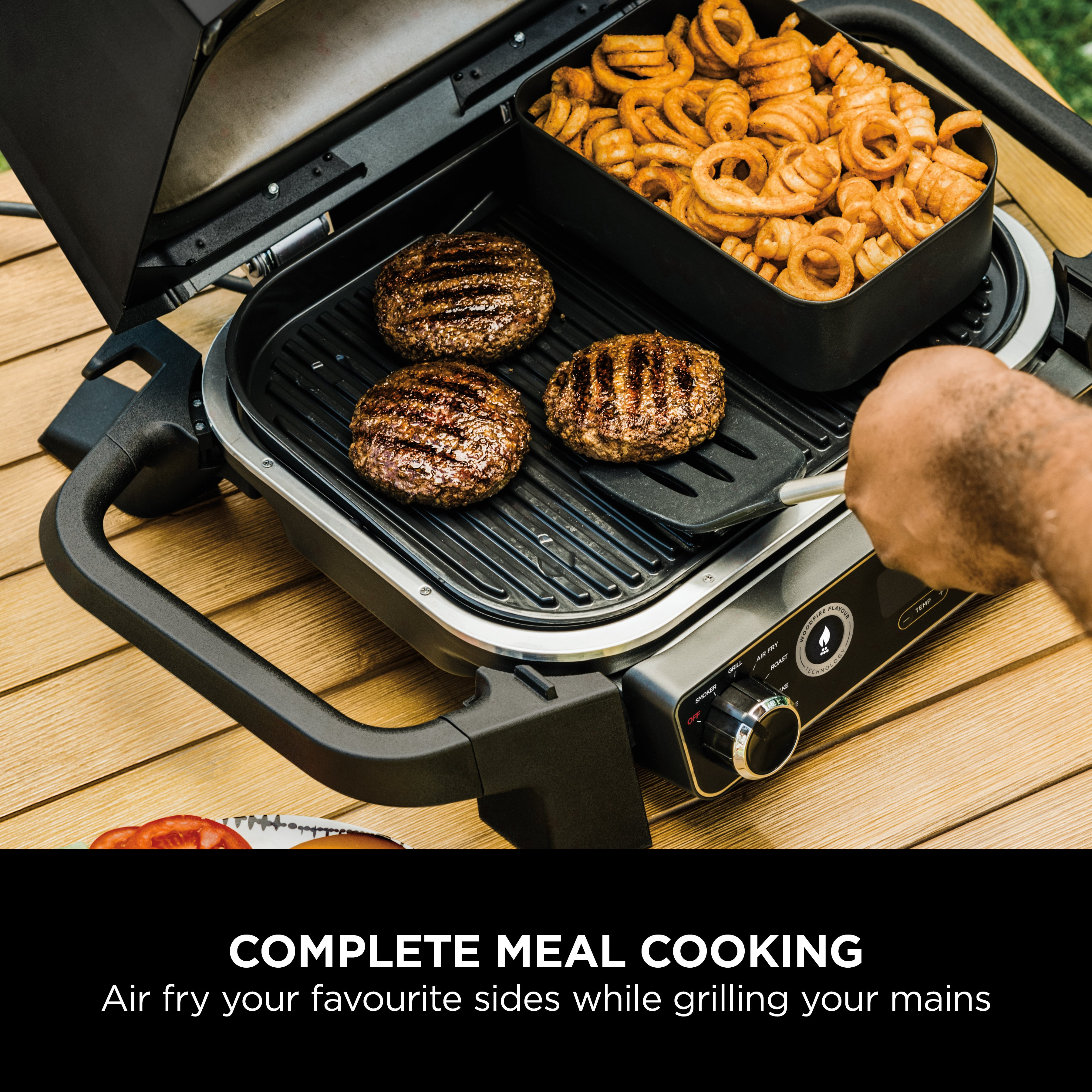 Ninja XSKCRISPBTEUK Woodfire BBQ Combo Crisper Basket  thumbnail image