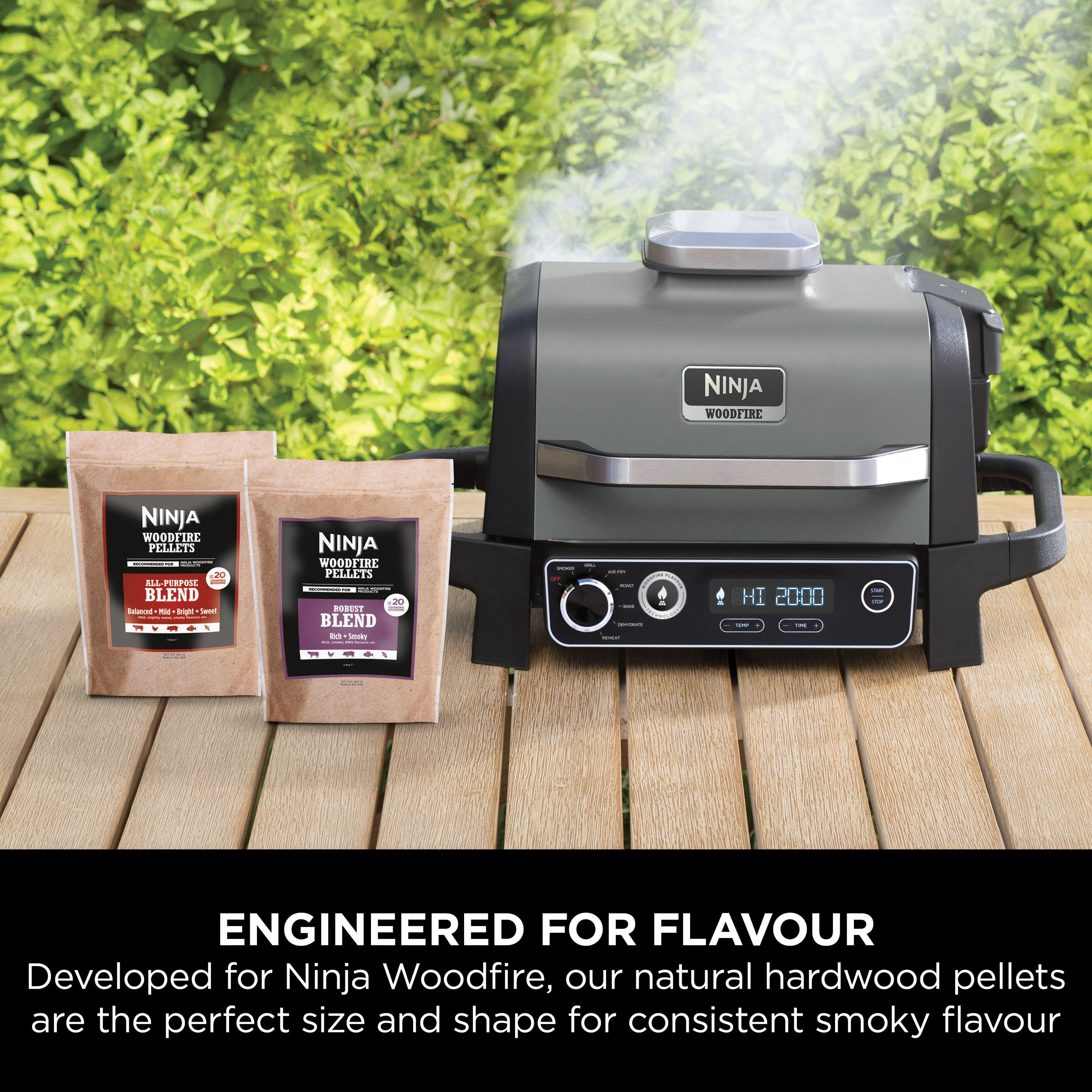 Ninja XSKOGRBLPL2UK Woodfire Pellets - Robust Blend 900g thumbnail image
