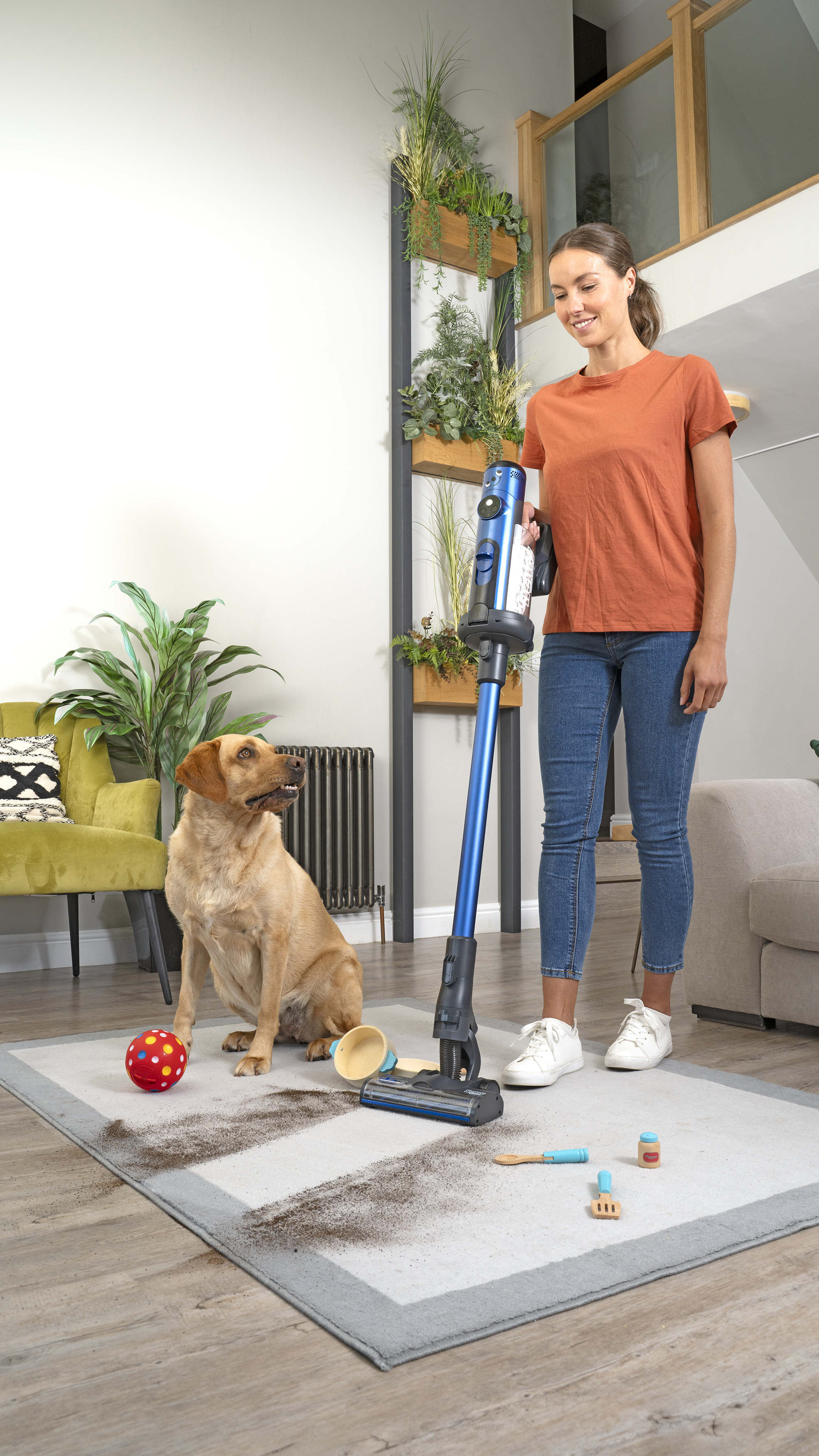 Numatic Henry Quick Pet Vacuum Cleaner - Blue thumbnail image