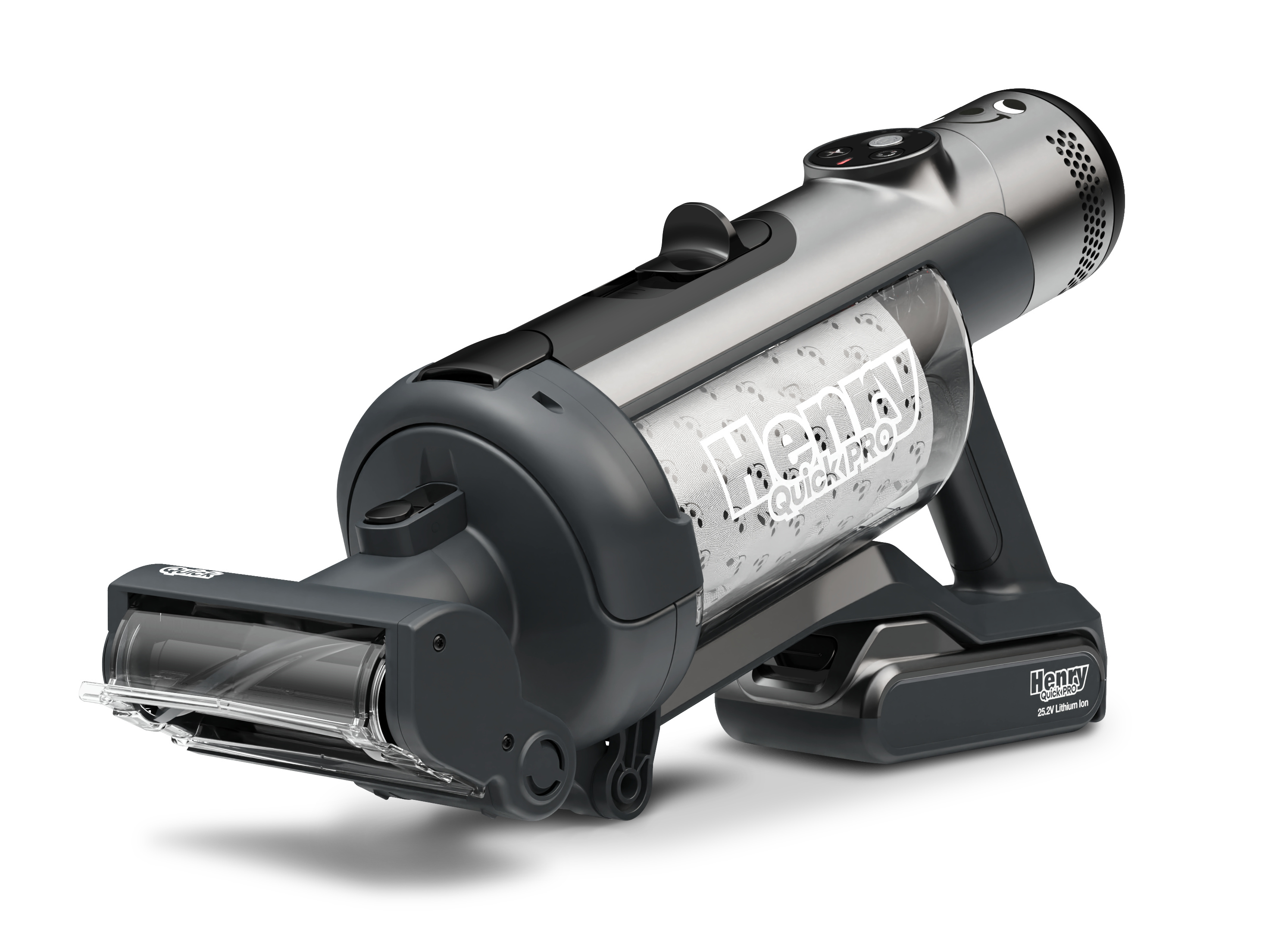 Numatic Henry Quick Pro Cordless Dry Vacuum Cleaner - Grey thumbnail image