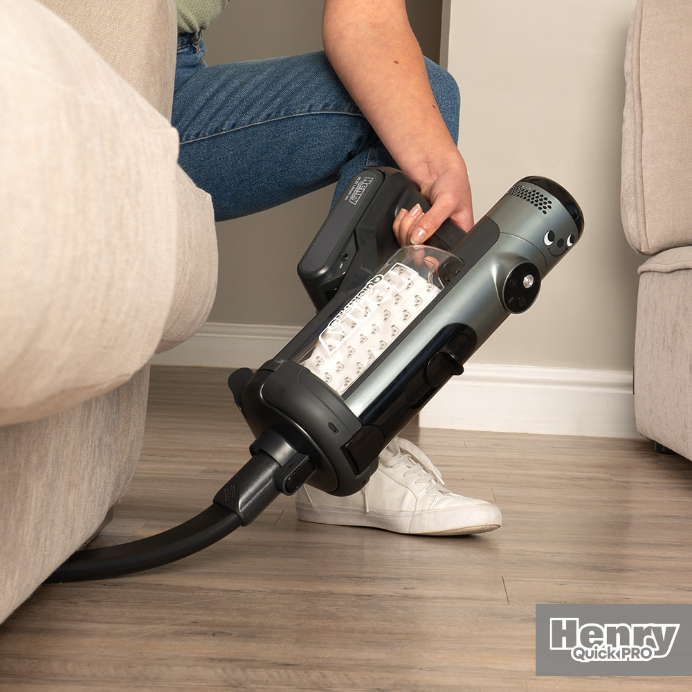 Numatic Henry Quick Pro Cordless Dry Vacuum Cleaner - Grey thumbnail image