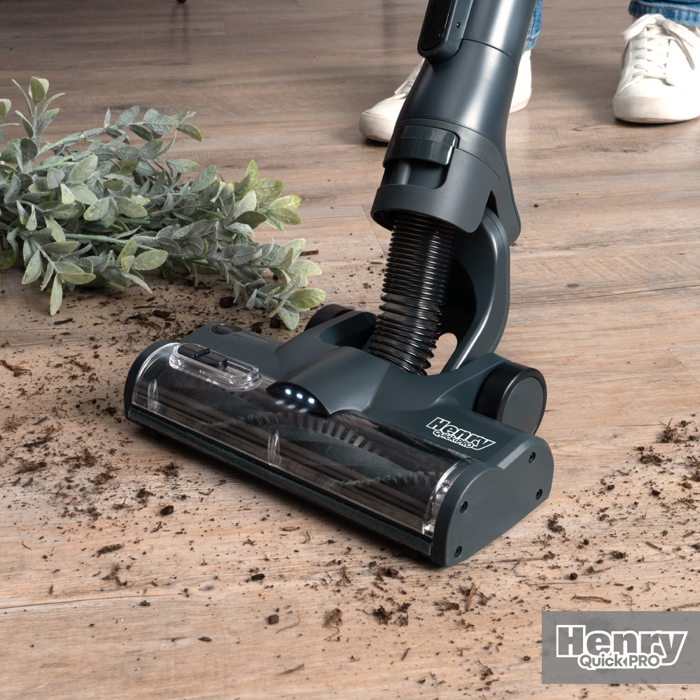 Numatic Henry Quick Pro Cordless Dry Vacuum Cleaner - Grey thumbnail image