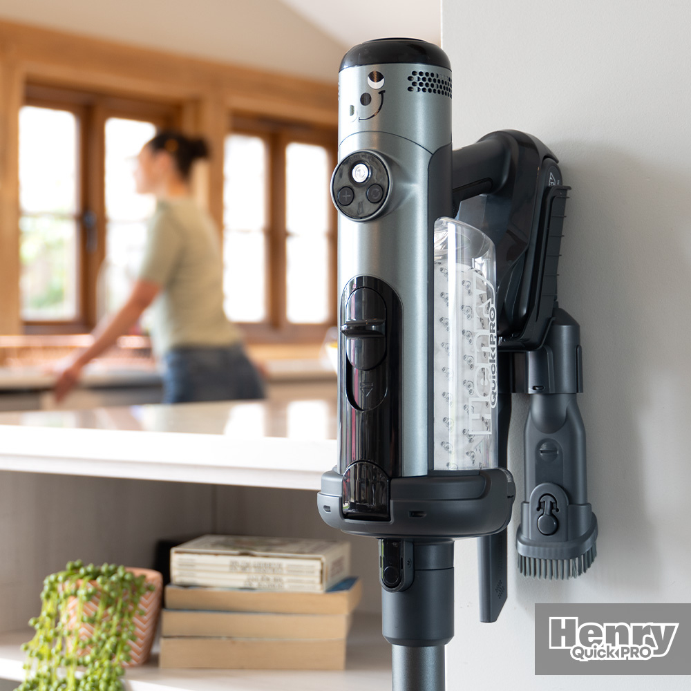 Numatic Henry Quick Pro Cordless Dry Vacuum Cleaner - Grey thumbnail image