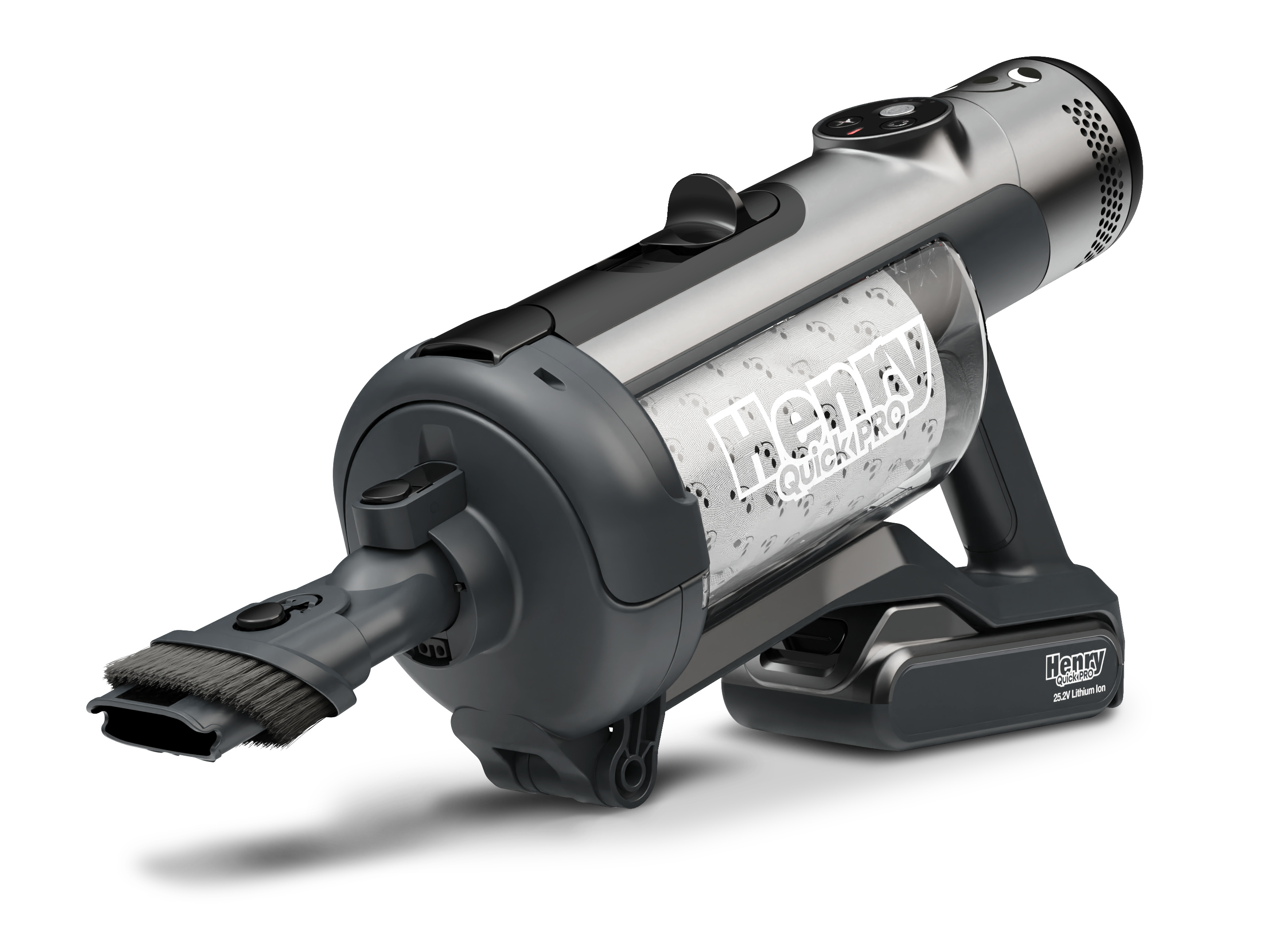 Numatic Henry Quick Pro Cordless Dry Vacuum Cleaner - Grey thumbnail image