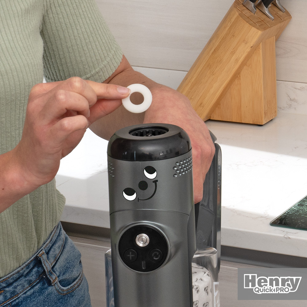 Numatic Henry Quick Pro Cordless Dry Vacuum Cleaner - Grey thumbnail image