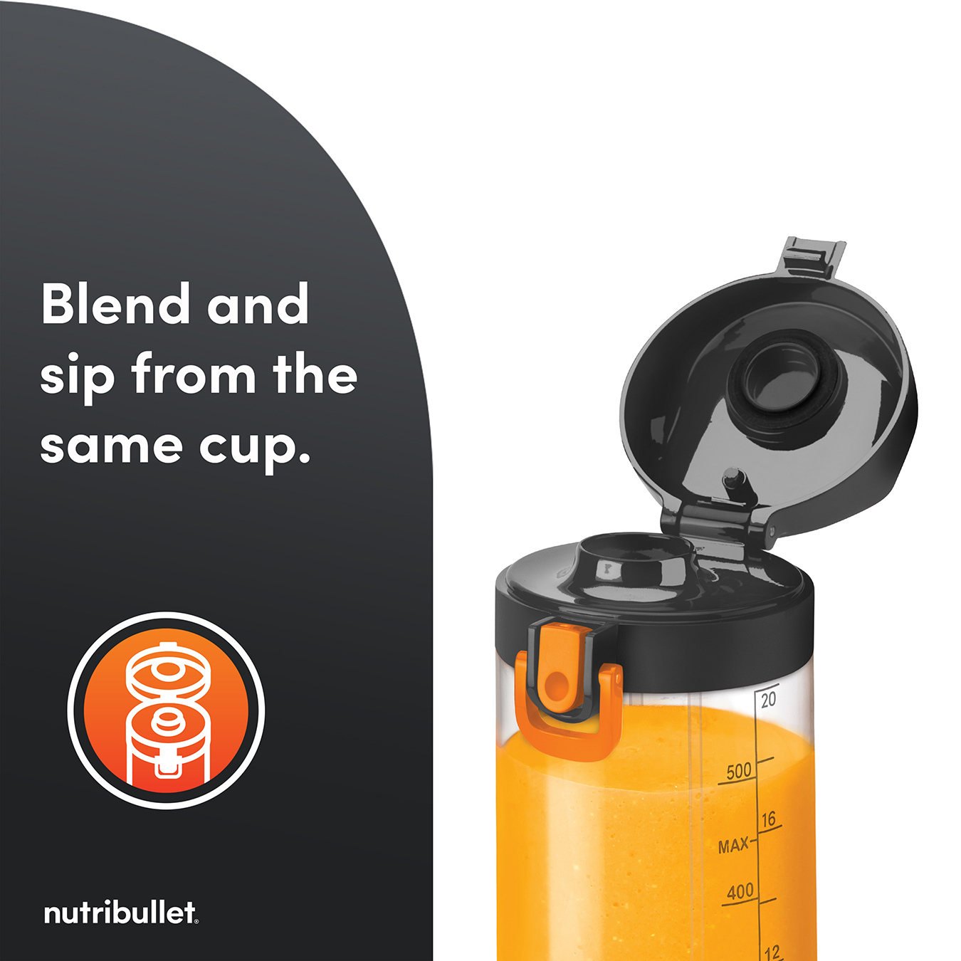 Nutribullet 02777 (NBG-200) McLaren Mastercard F1 Team Portable Blender - Grey thumbnail image