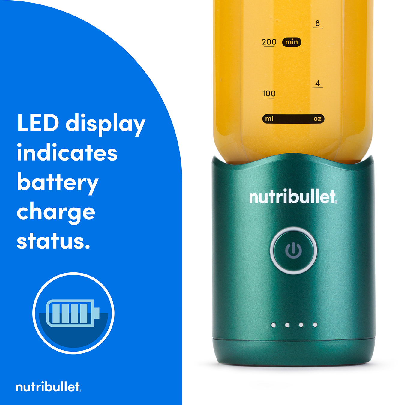 Nutribullet 02925 Flex Portable Blender - Forest Green thumbnail image