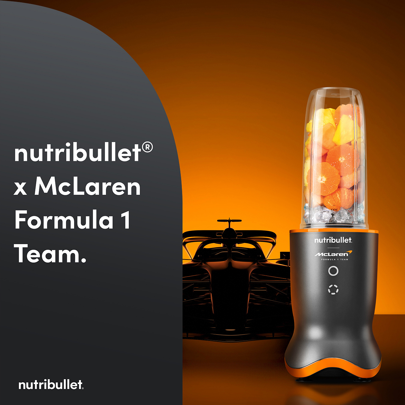 Nutribullet NB-500 McLaren Ultra Blender - Grey thumbnail image