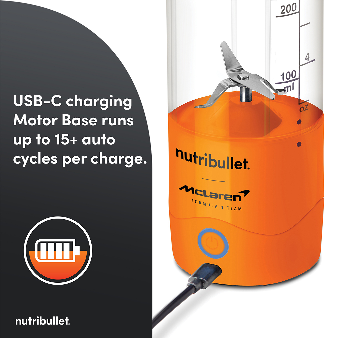 Nutribullet NBG-200 McLaren Blender - Papaya thumbnail image