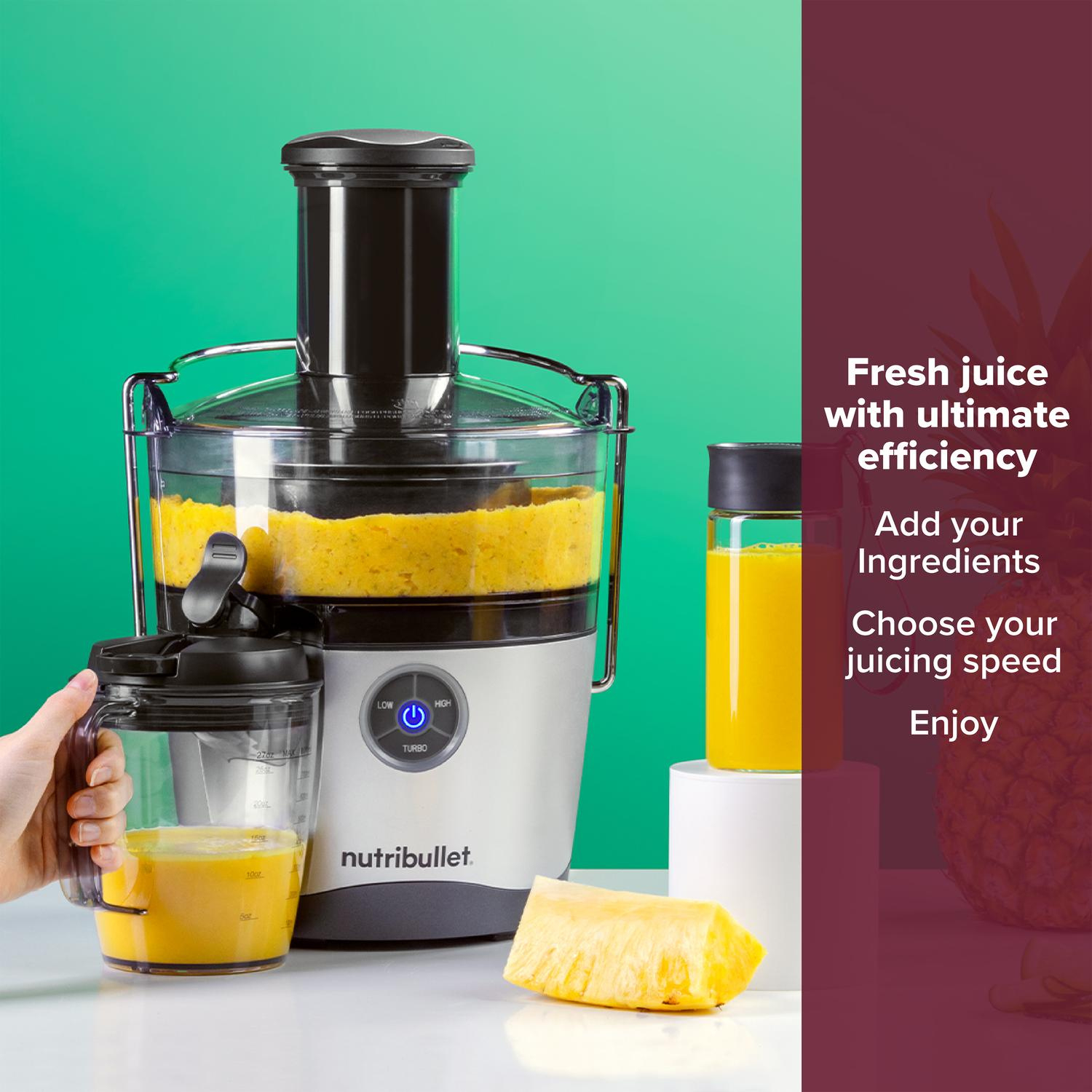 Nutribullet NBJ-200 Juicer Pro - Silver thumbnail image