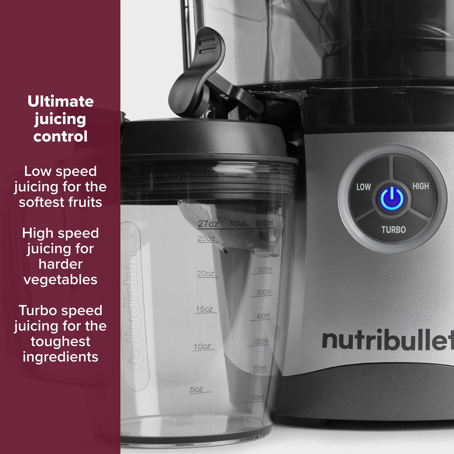 Nutribullet NBJ-200 Juicer Pro - Silver thumbnail image