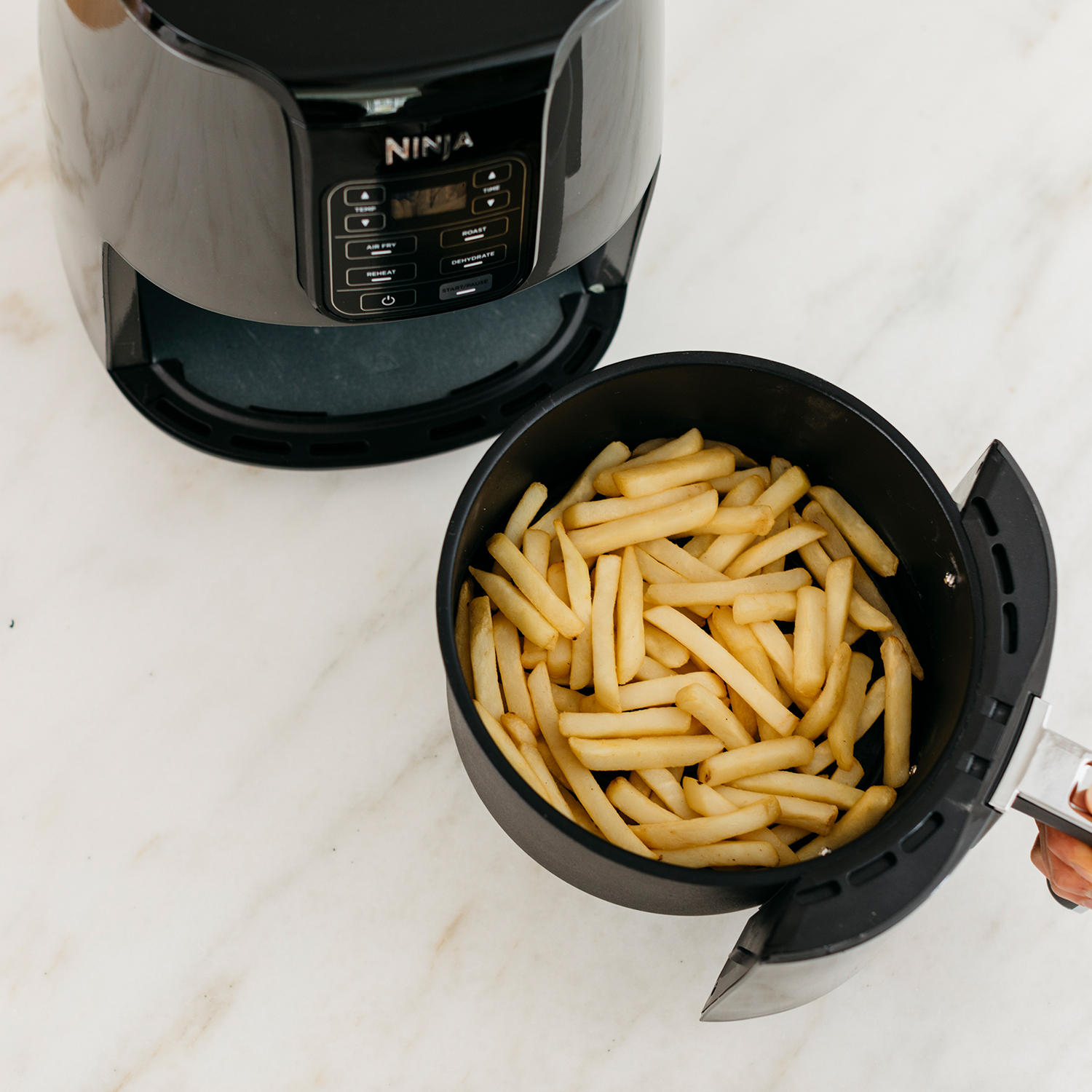 Ninja AF100UK 3.8L Air Fryer and Dehydrator - Grey thumbnail image
