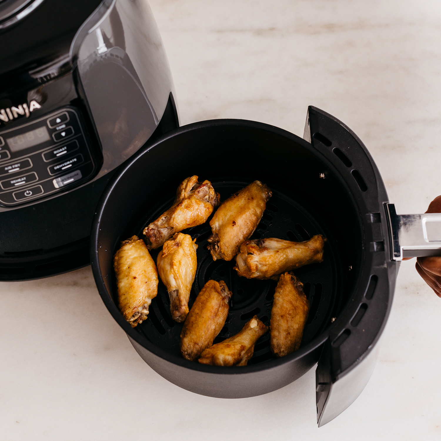 Ninja AF100UK 3.8L Air Fryer and Dehydrator - Grey thumbnail image